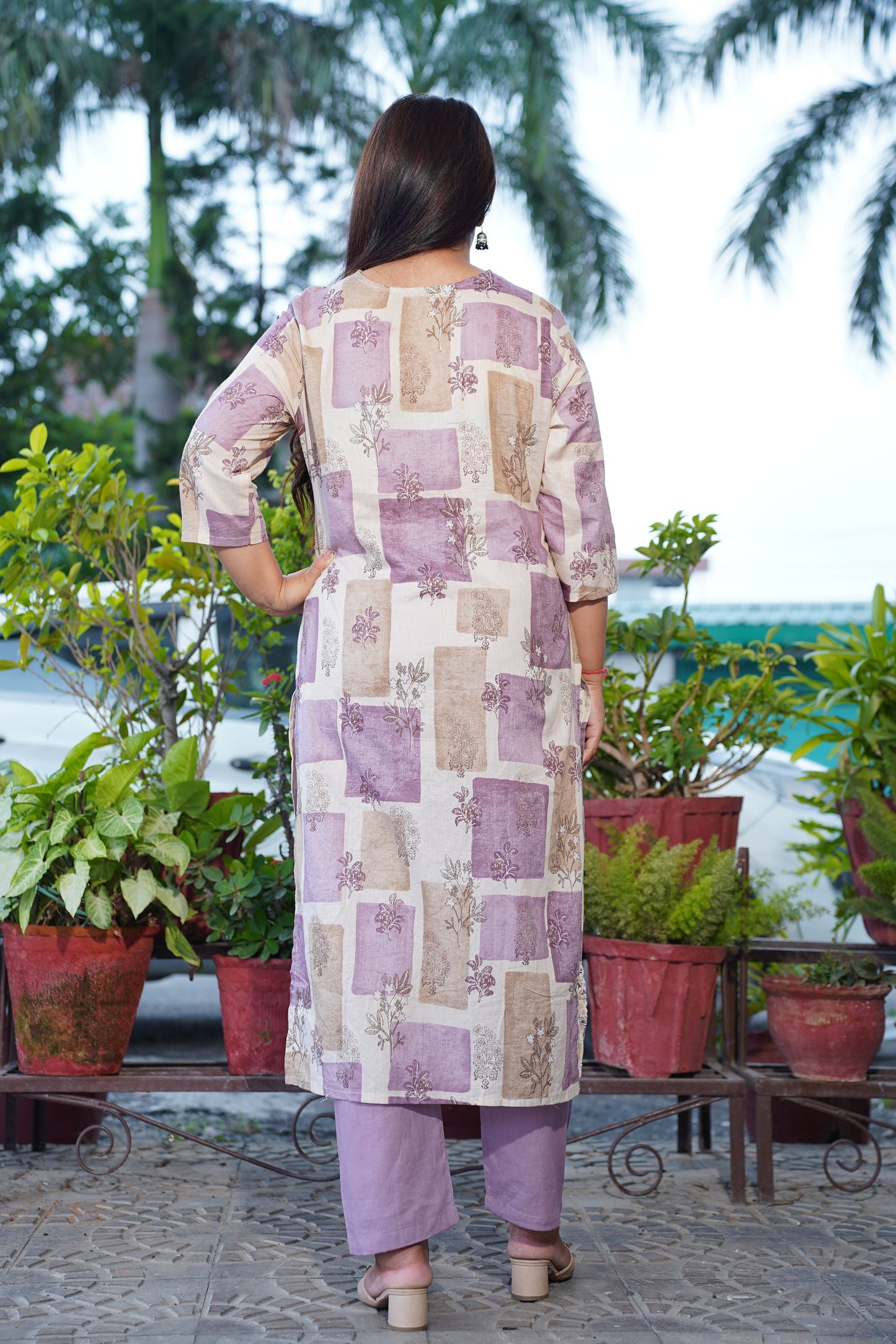 Kurti Pant Set With Dupatta