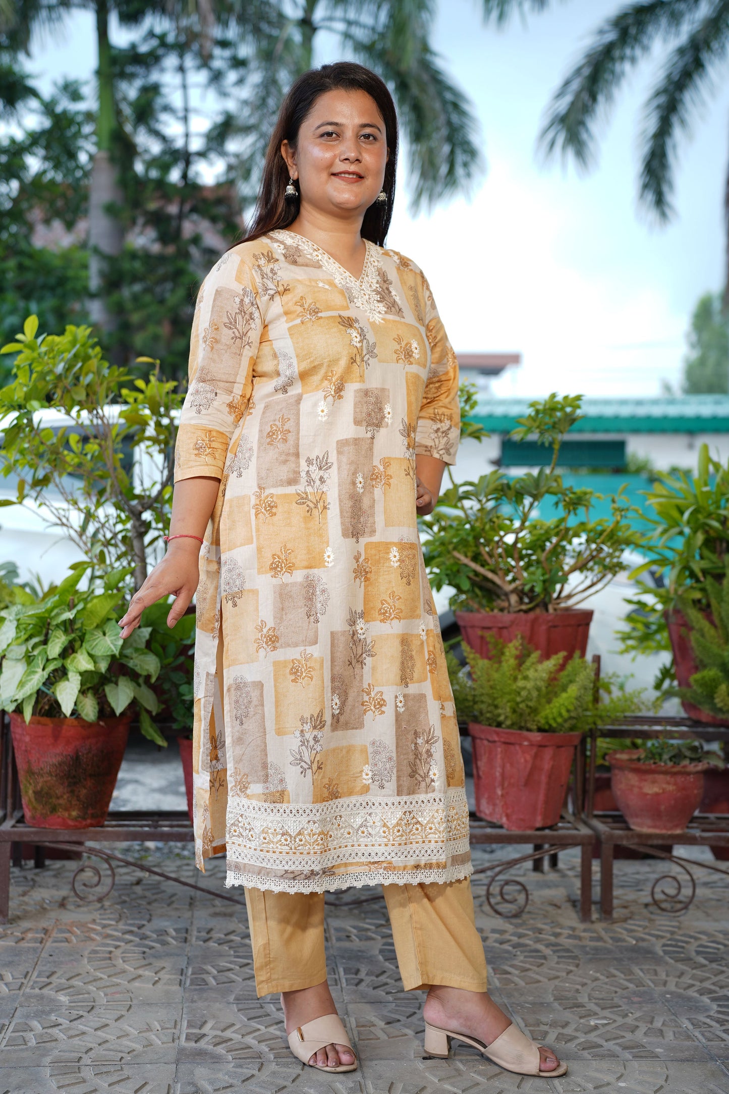 Kurti Set With Dupatta