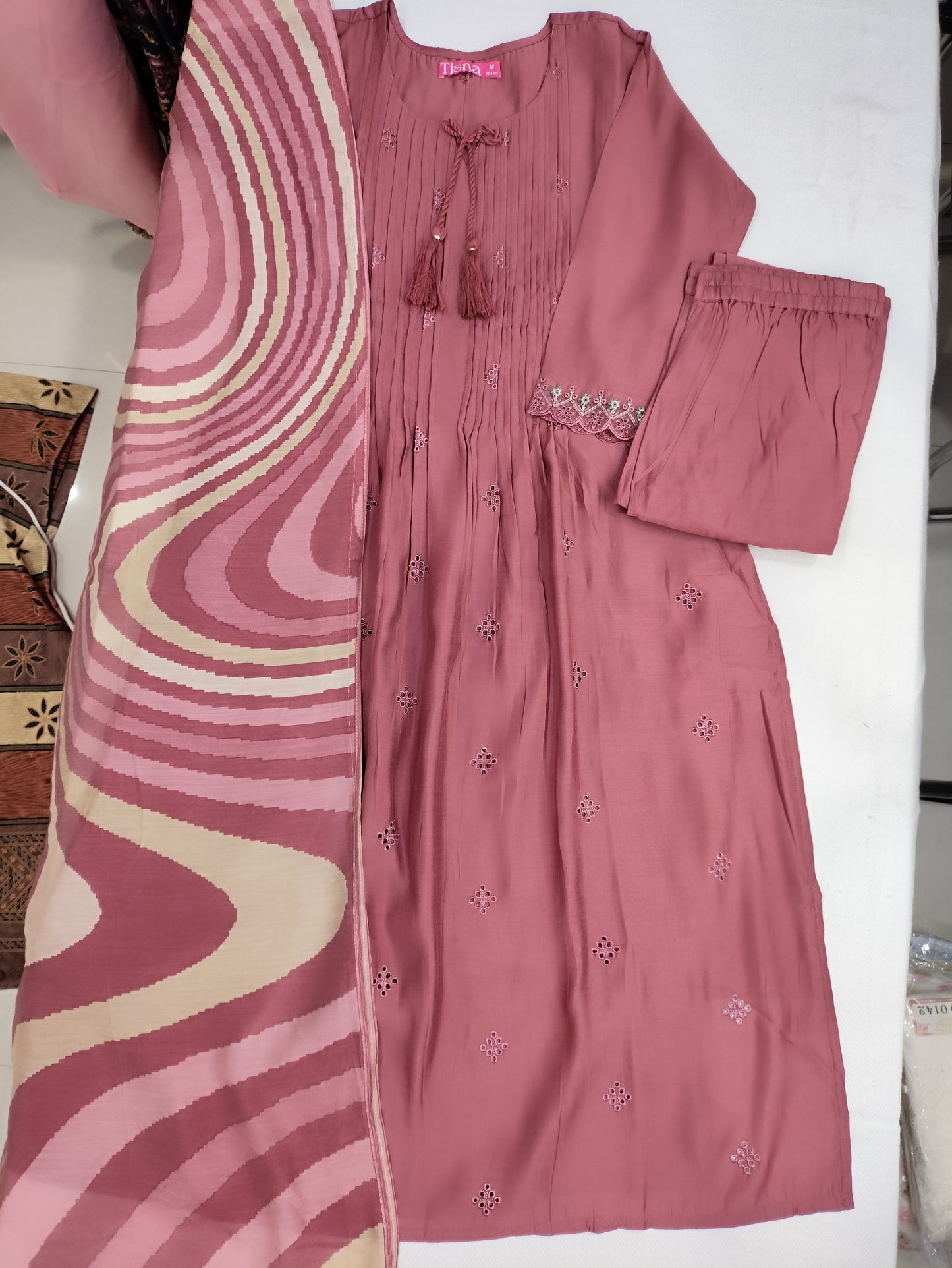 Onion Pintuck Suit Set