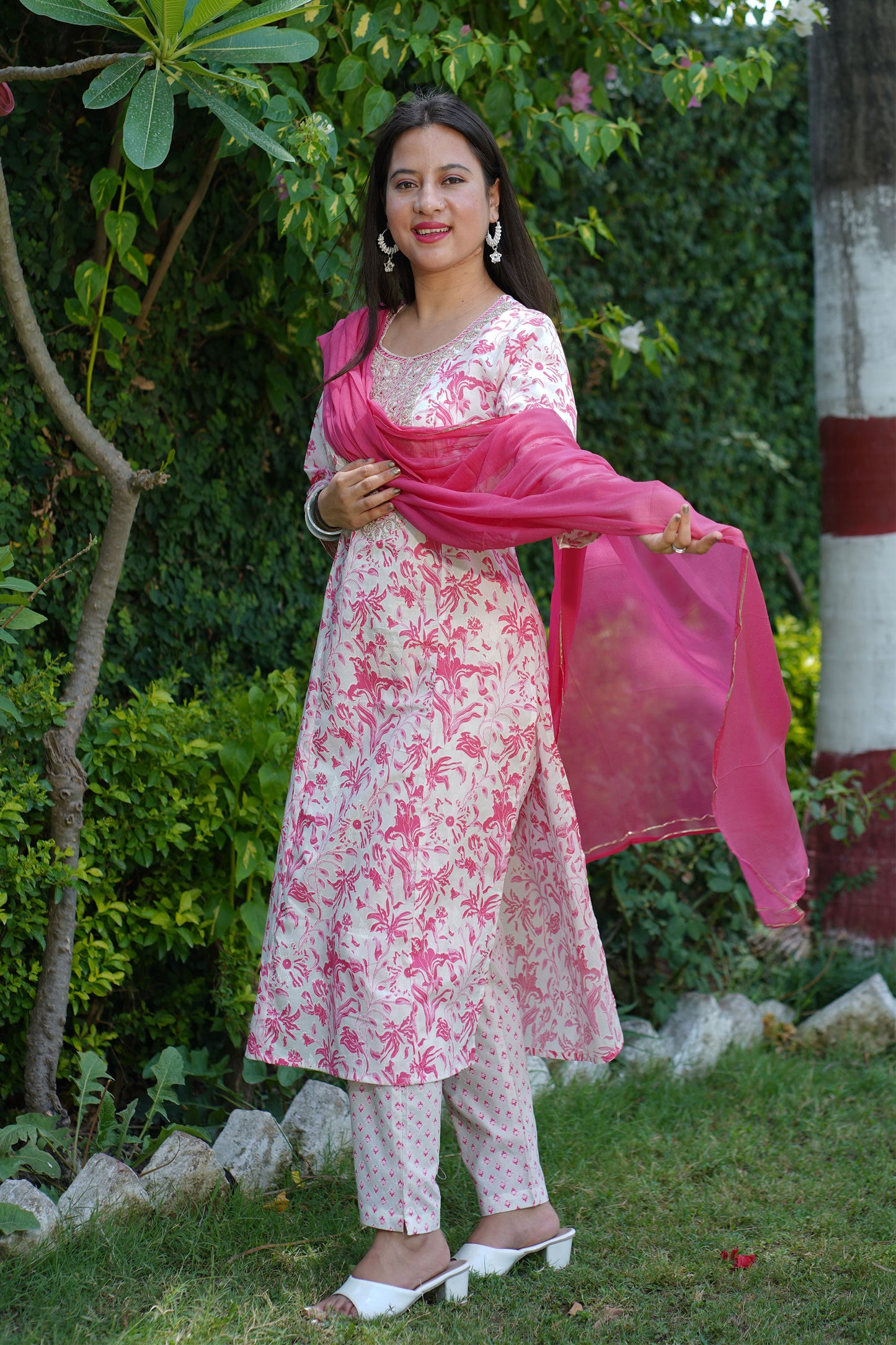 Cotton Printed Suit