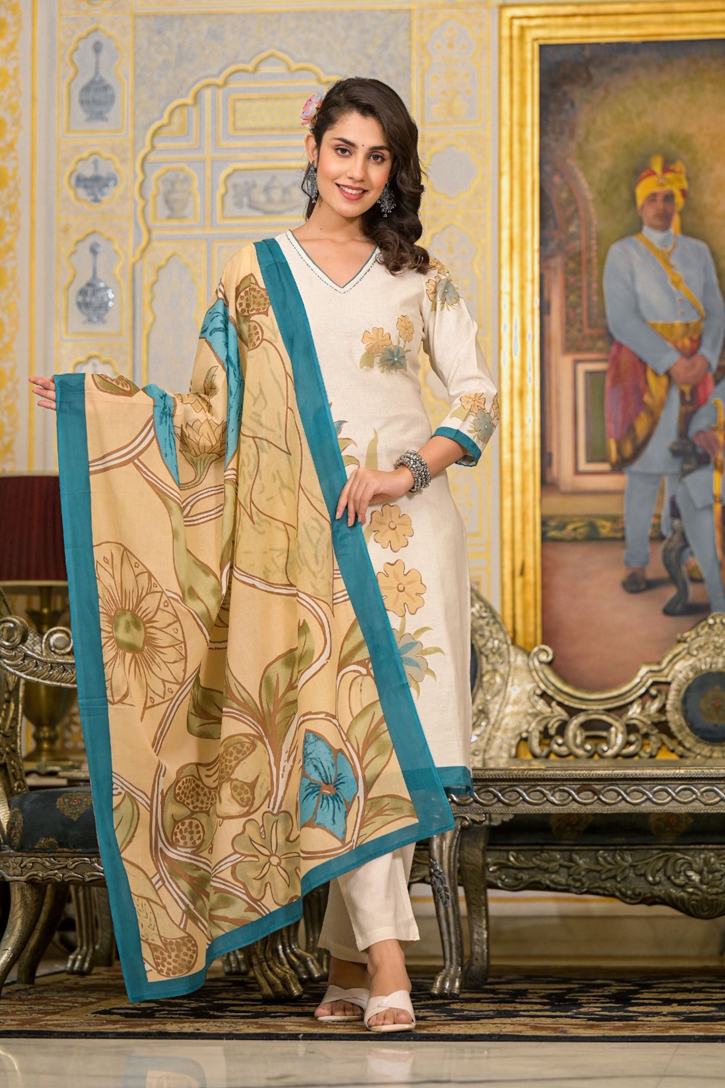 Vanilla Grace Cotton Suit Set