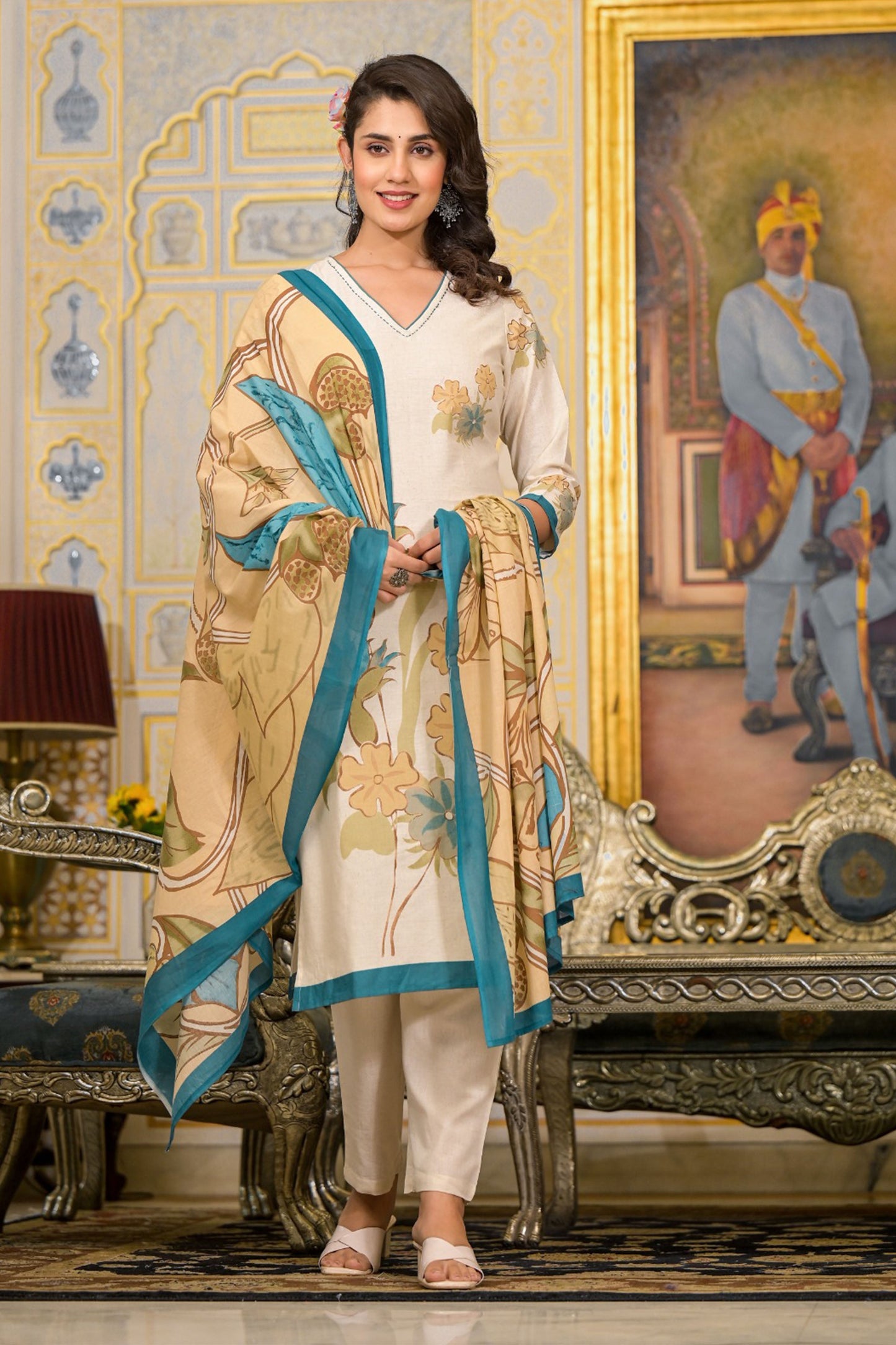 Vanilla Grace Cotton Suit Set