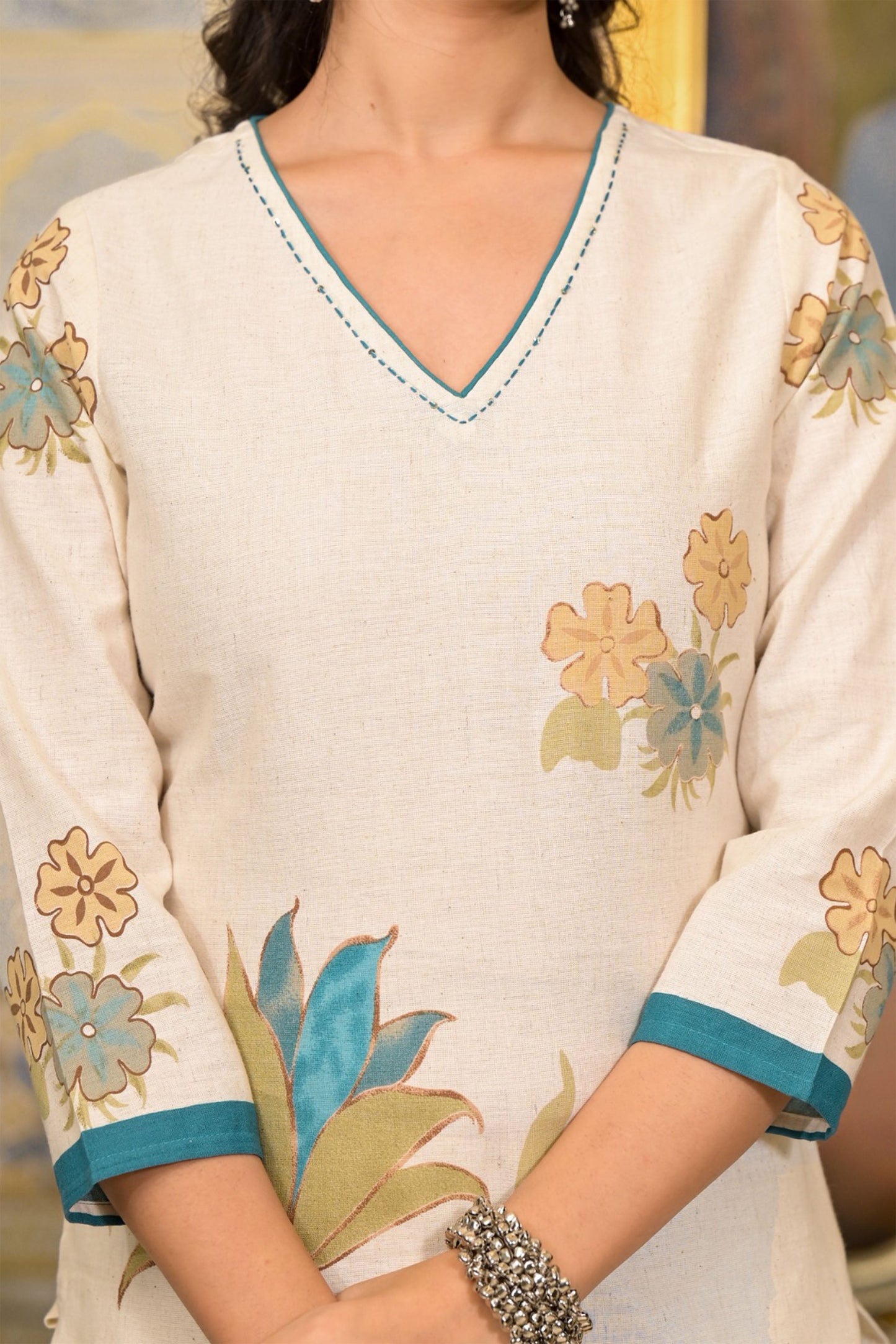Vanilla Grace Cotton Suit Set