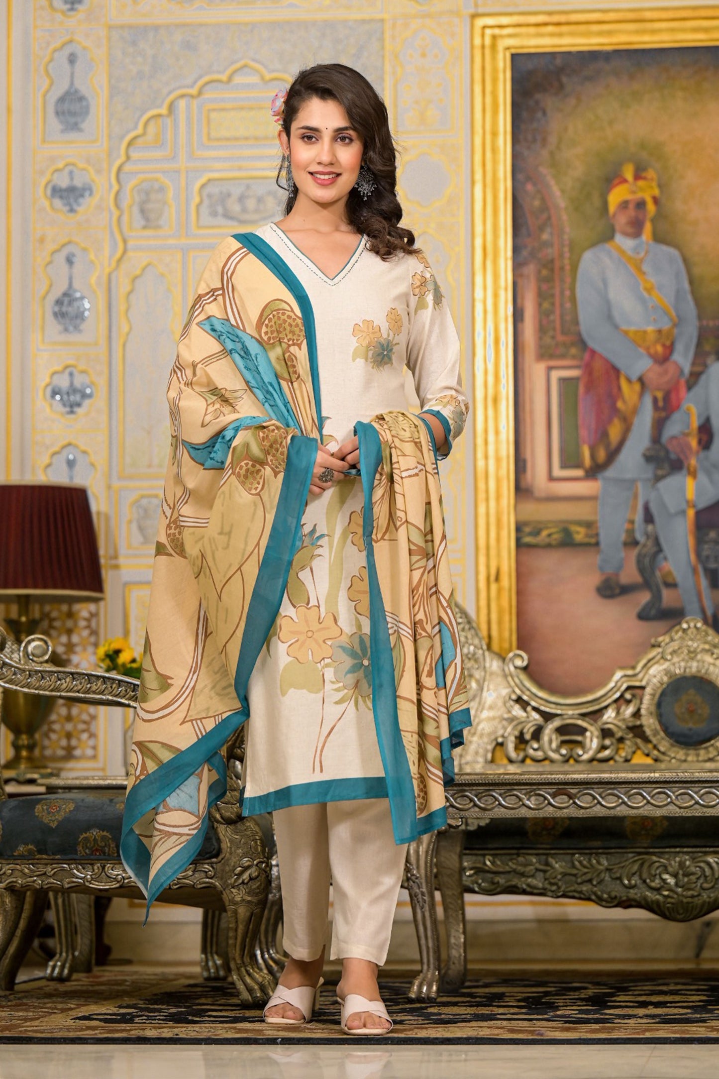 Vanilla Grace Cotton Suit Set