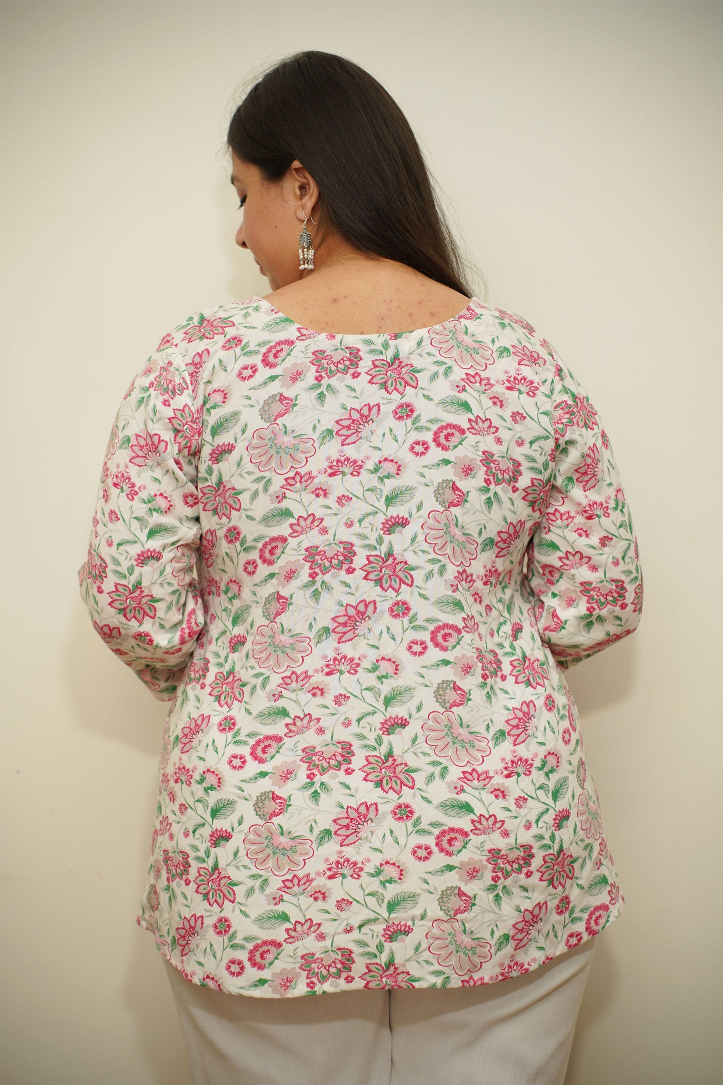 Cotton Short Kurti For Women