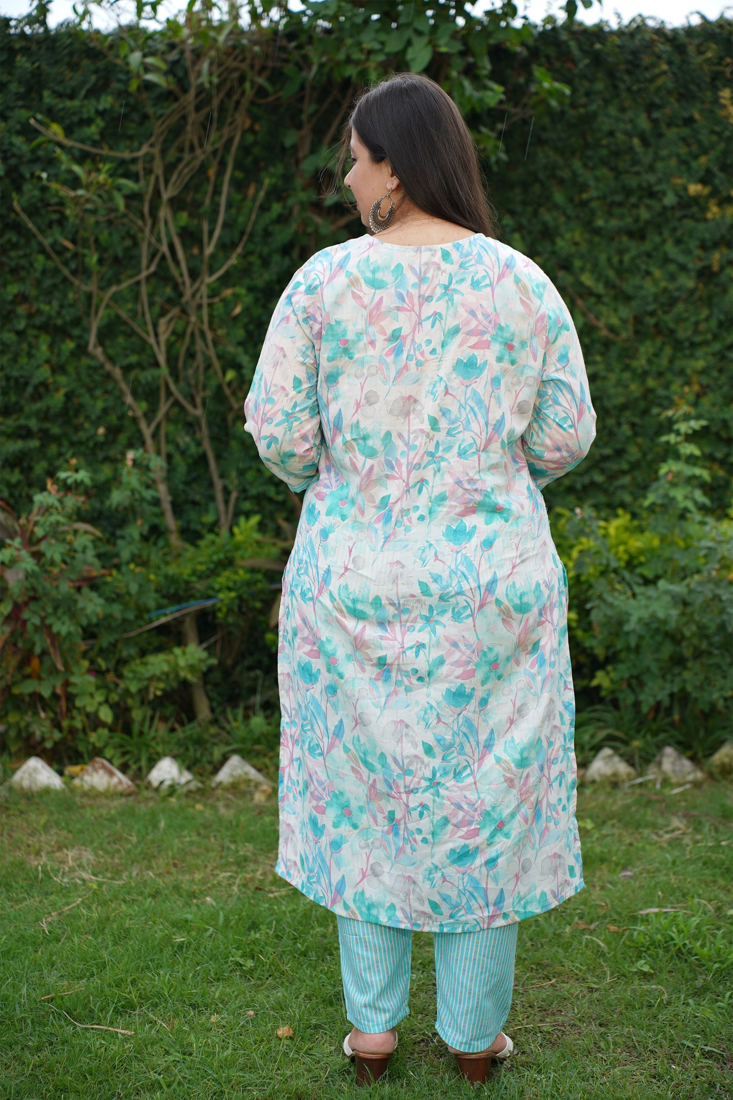 Serene Blue Modal Suit Set