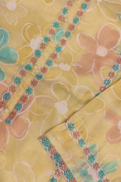 Lemon Cotton Suit Set