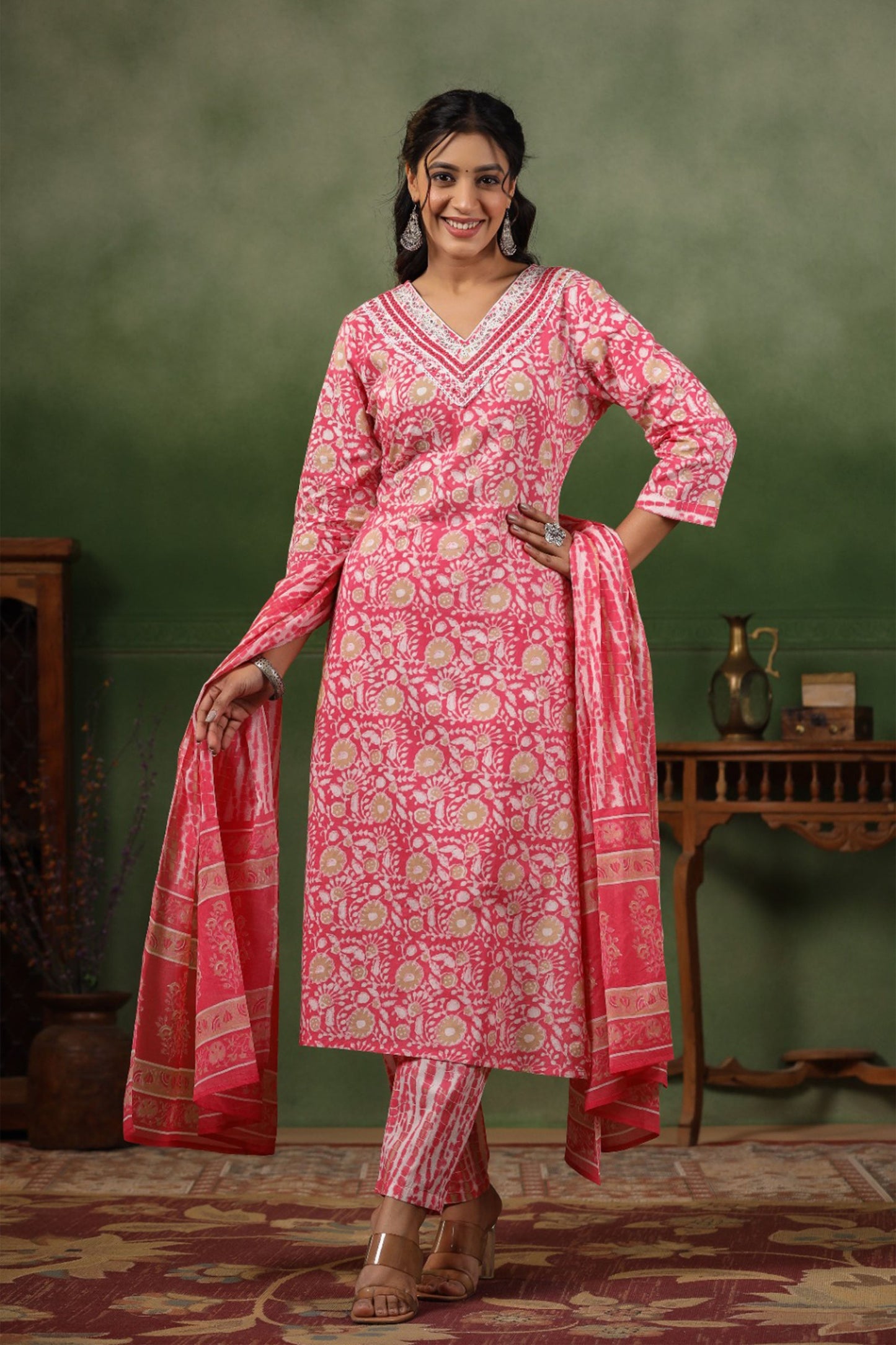 Cotton Kurta Sets For Women