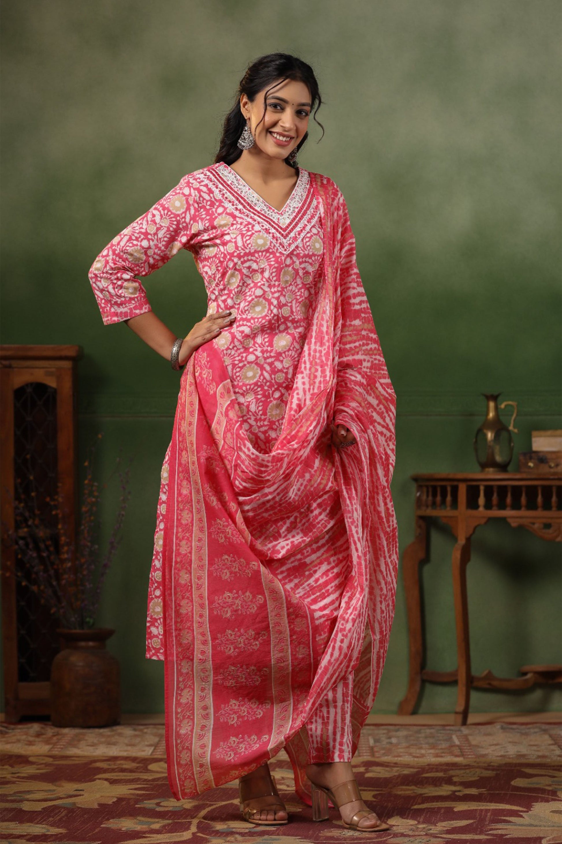 Cotton Kurta Sets For Women