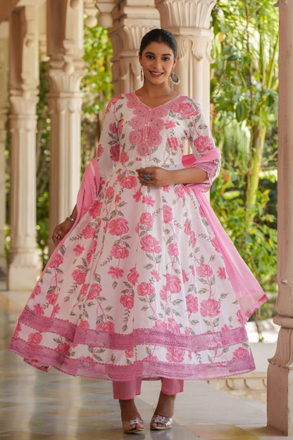 Cotton Anarkali Suits