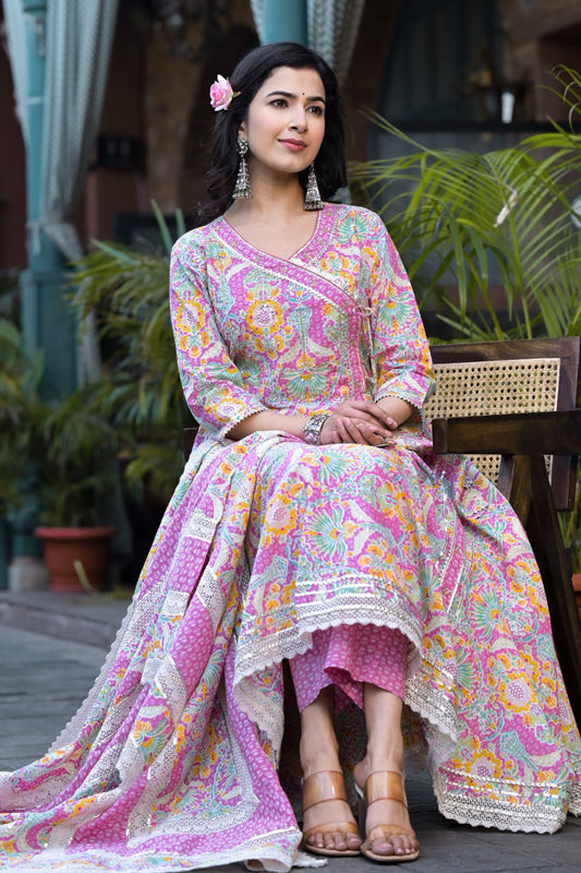 Cotton Anarkali Suits