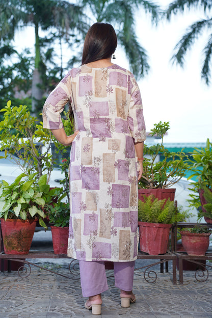  Kurti Pant Set With Dupatta 