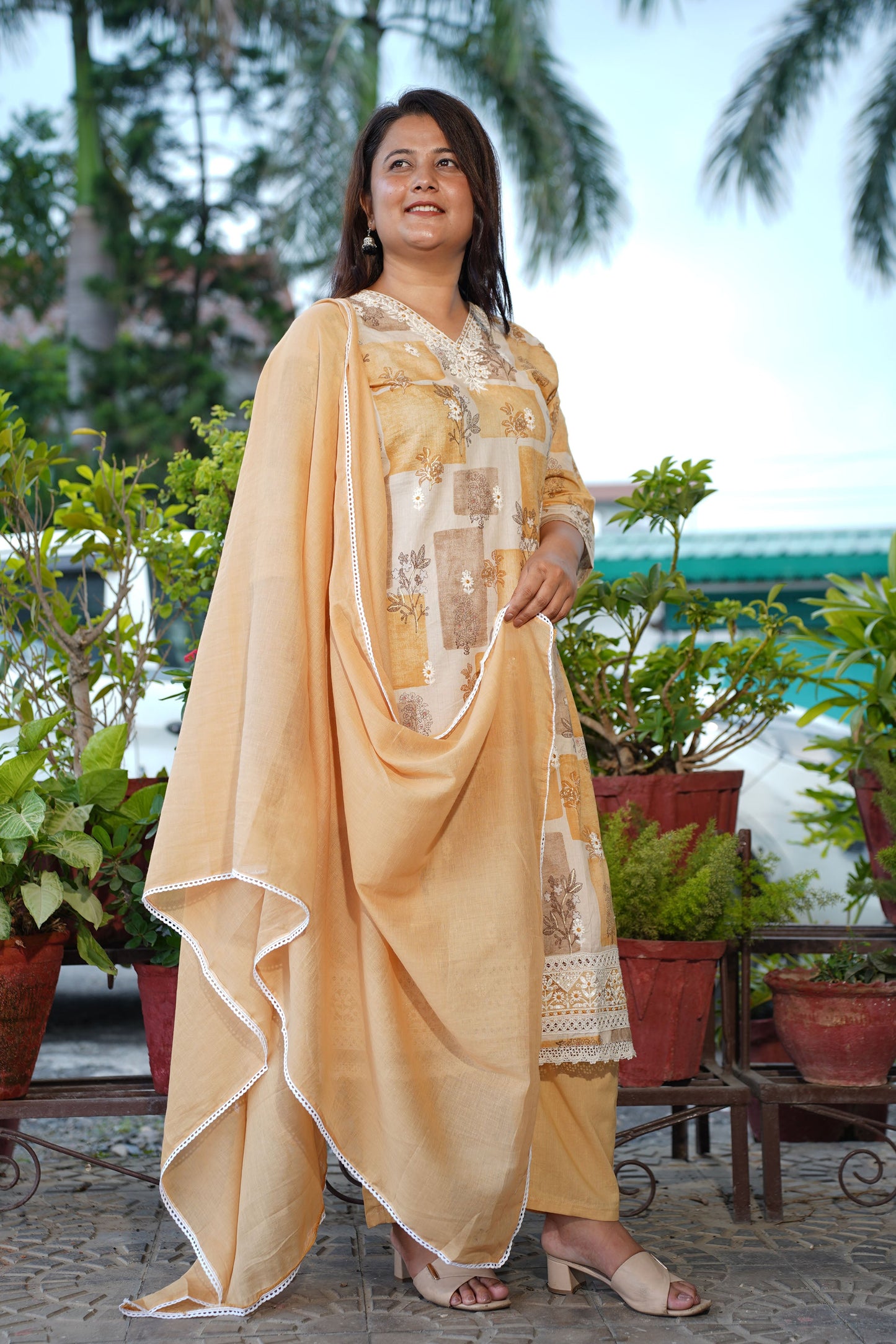 Kurti Set With Dupatta