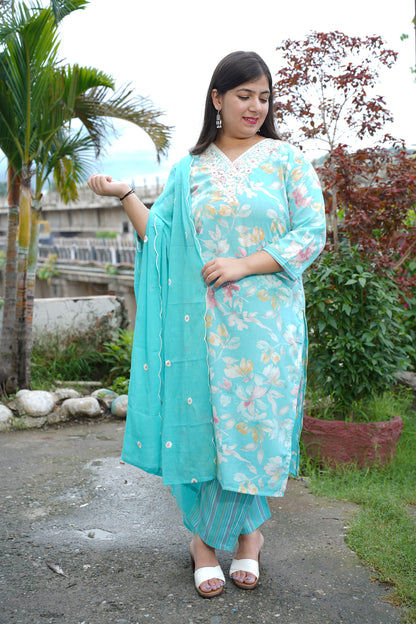 Suit Set With Dupatta