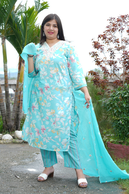 Suit Set With Dupatta