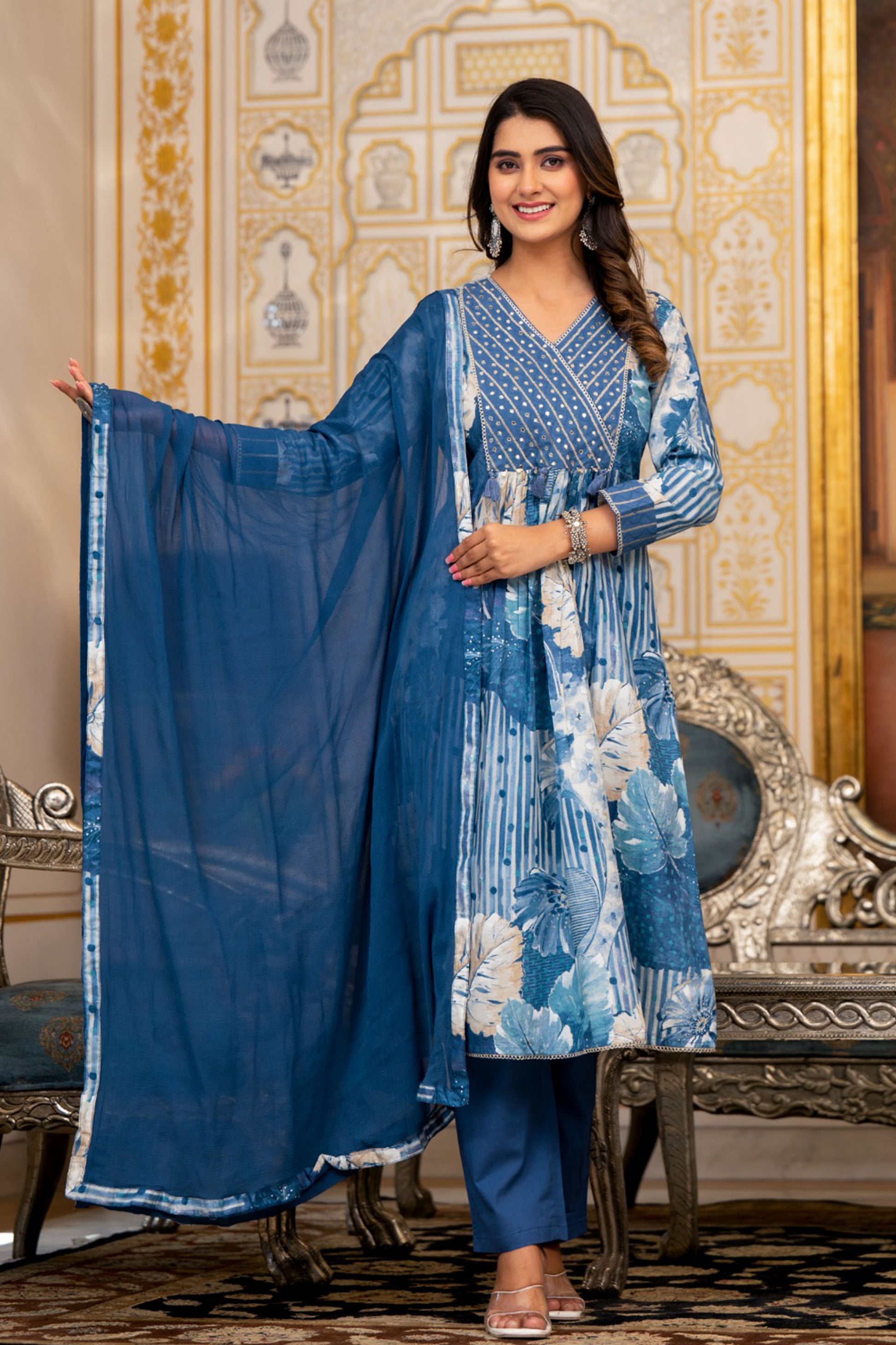 Cotton Anarkali Suits