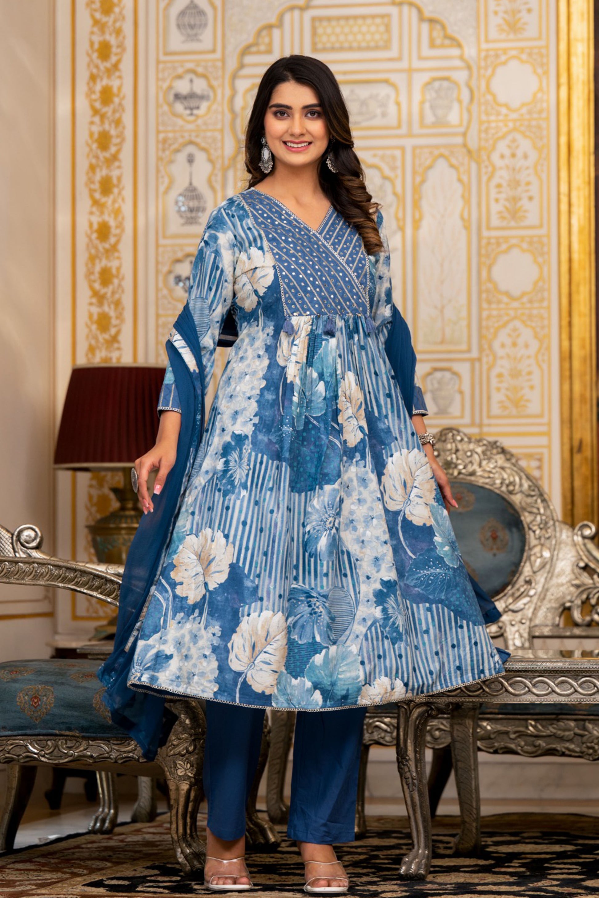 Cotton Anarkali Suits