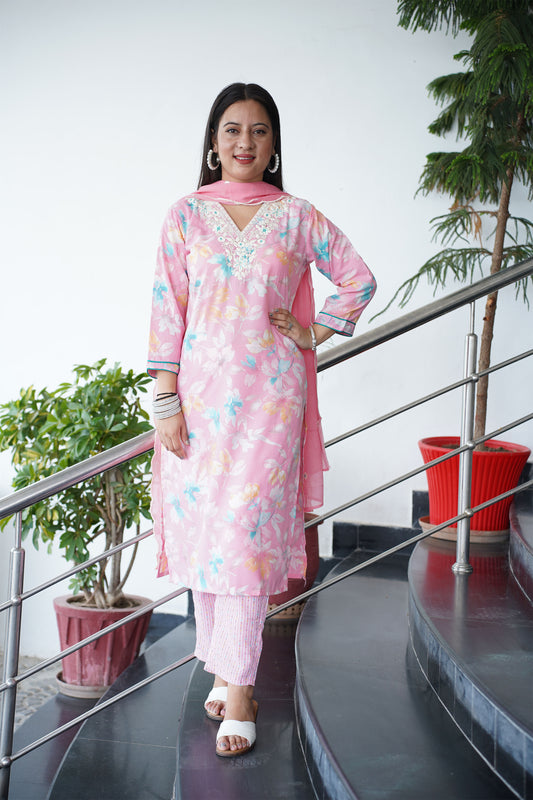 Suit Set With Dupatta