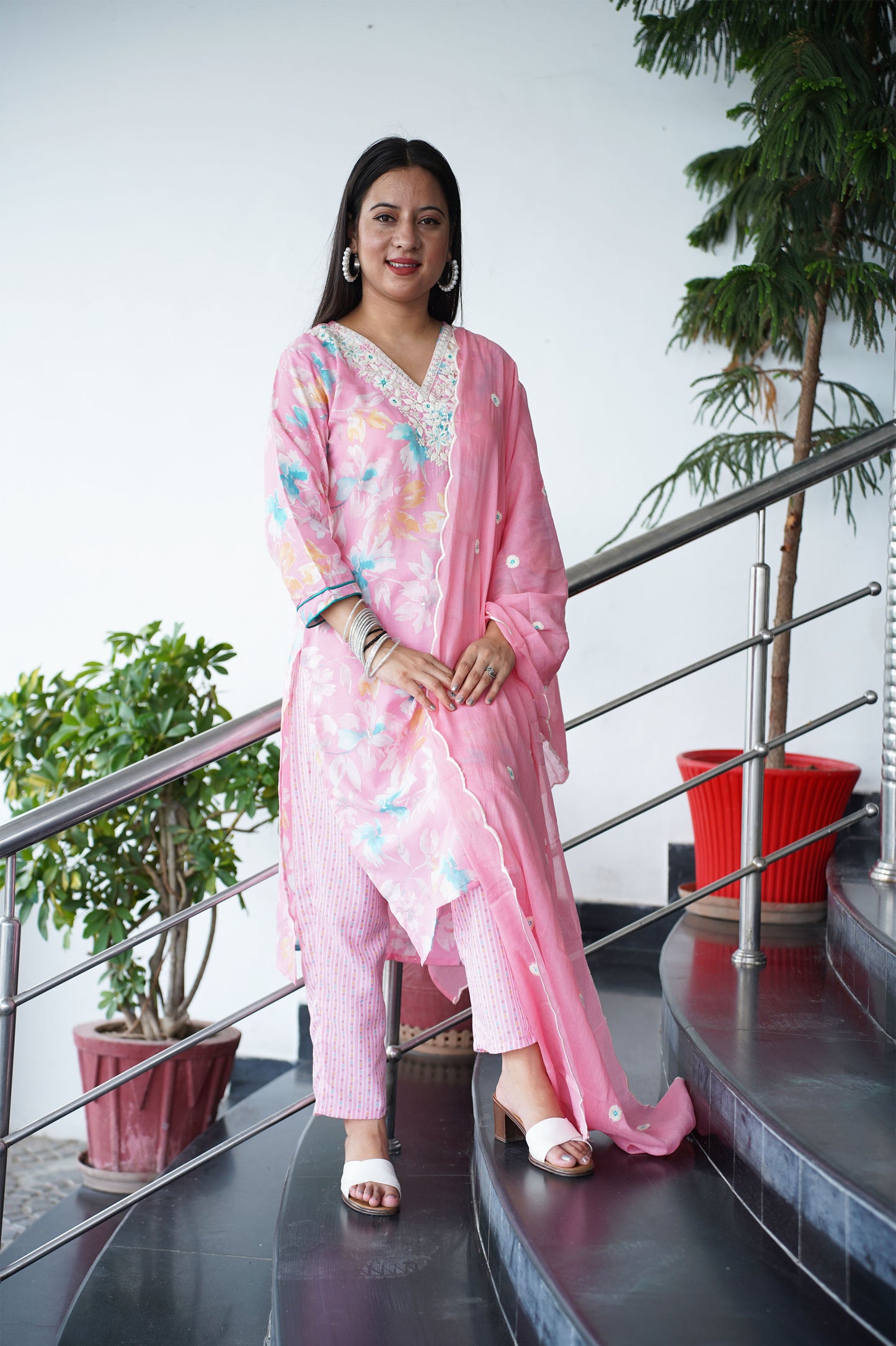 Suit Set With Dupatta