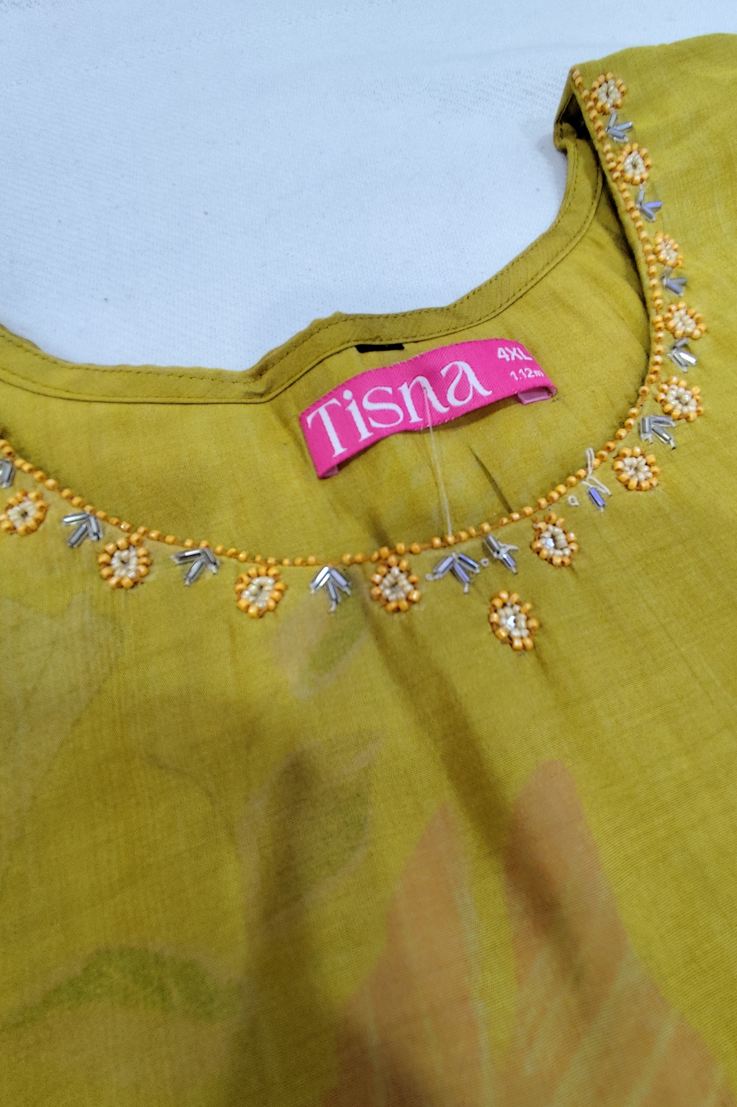 Olive Printed Suit Set