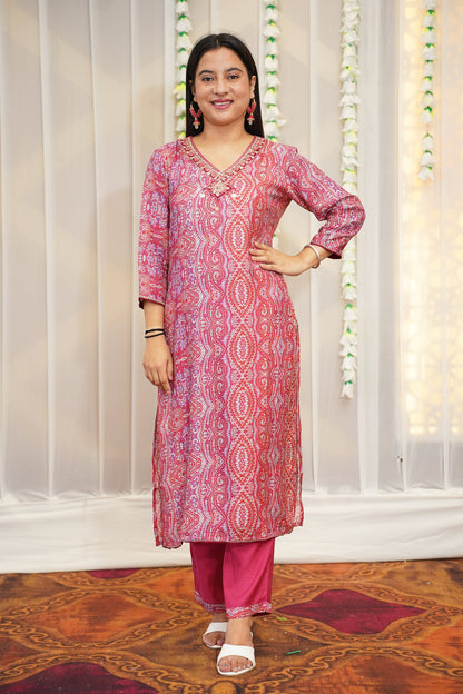 Soft Onion Muslin Suit Set