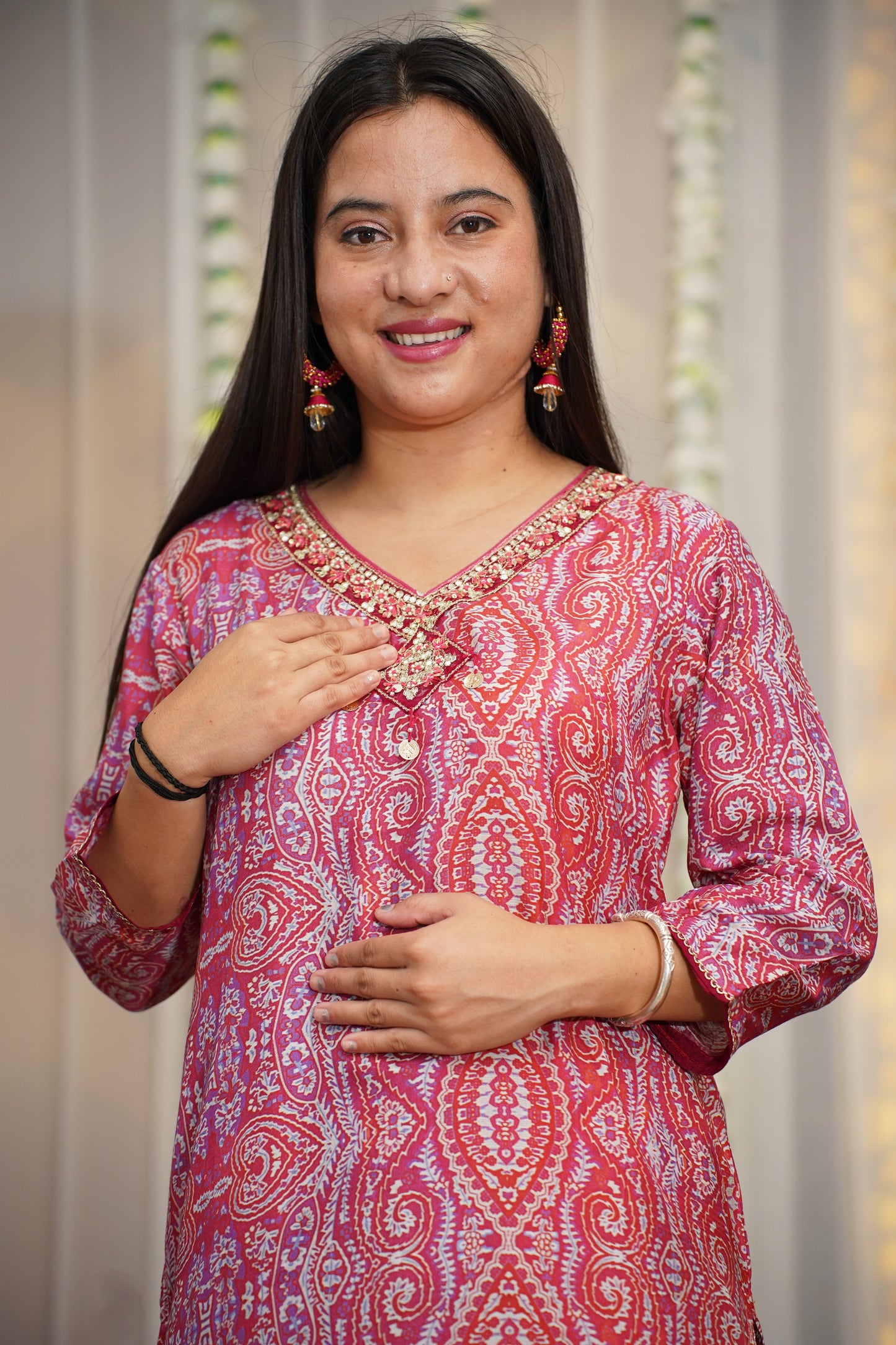 Soft Onion Muslin Suit Set