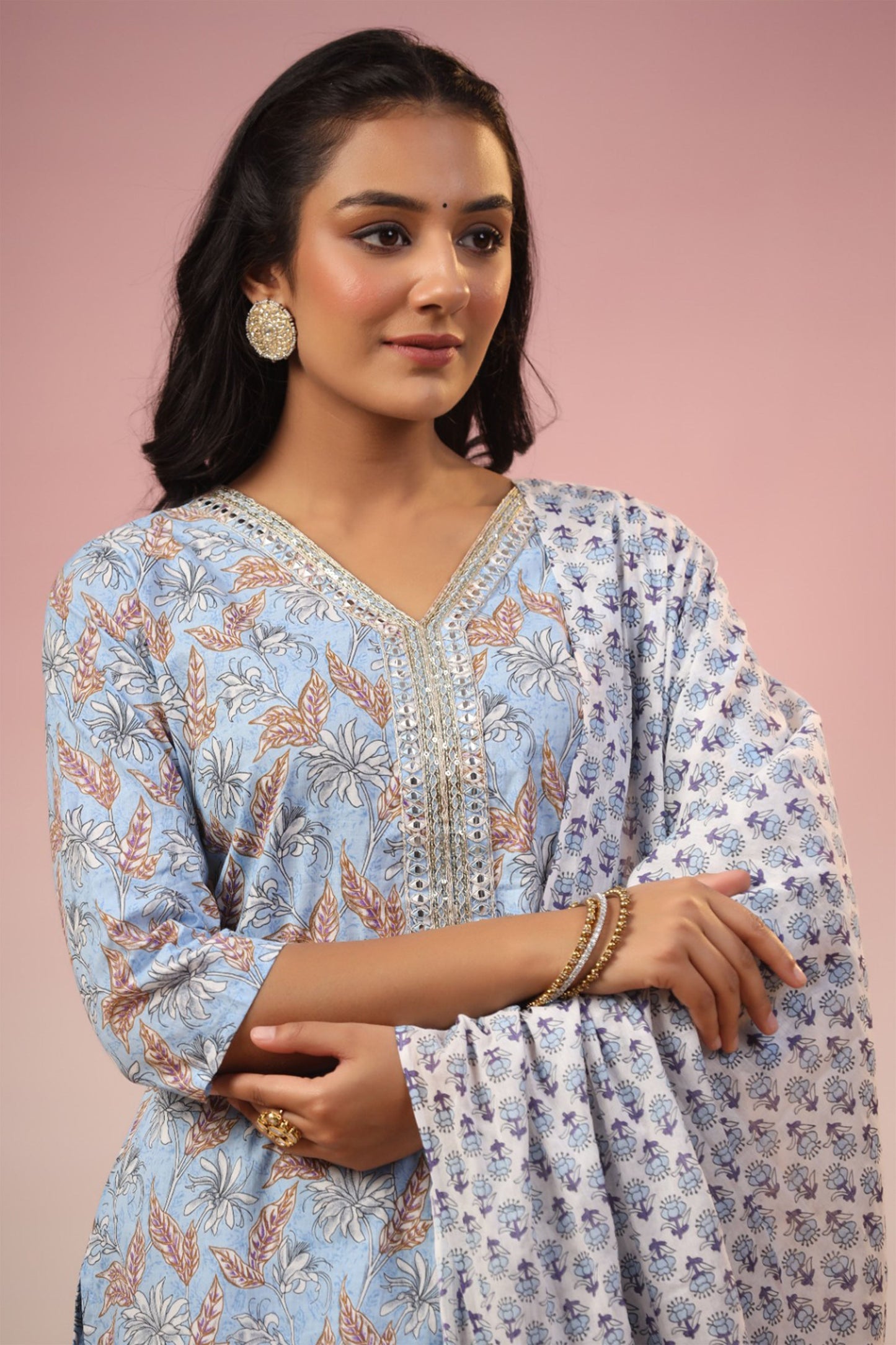 Cotton Kurta Sets With Dupatta