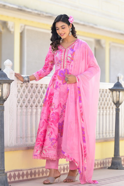 Cotton Anarkali Suits