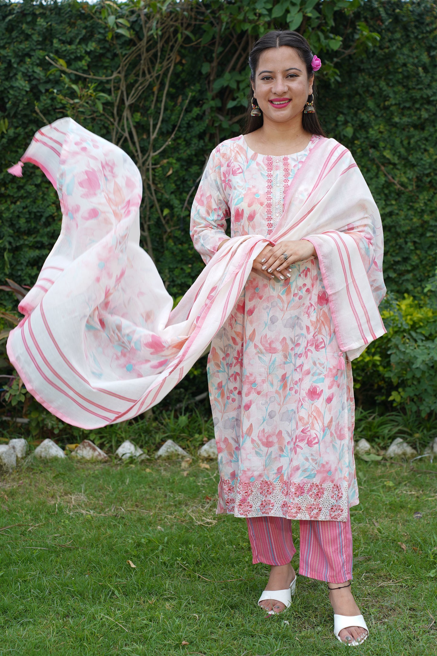 Suit Set With Dupatta