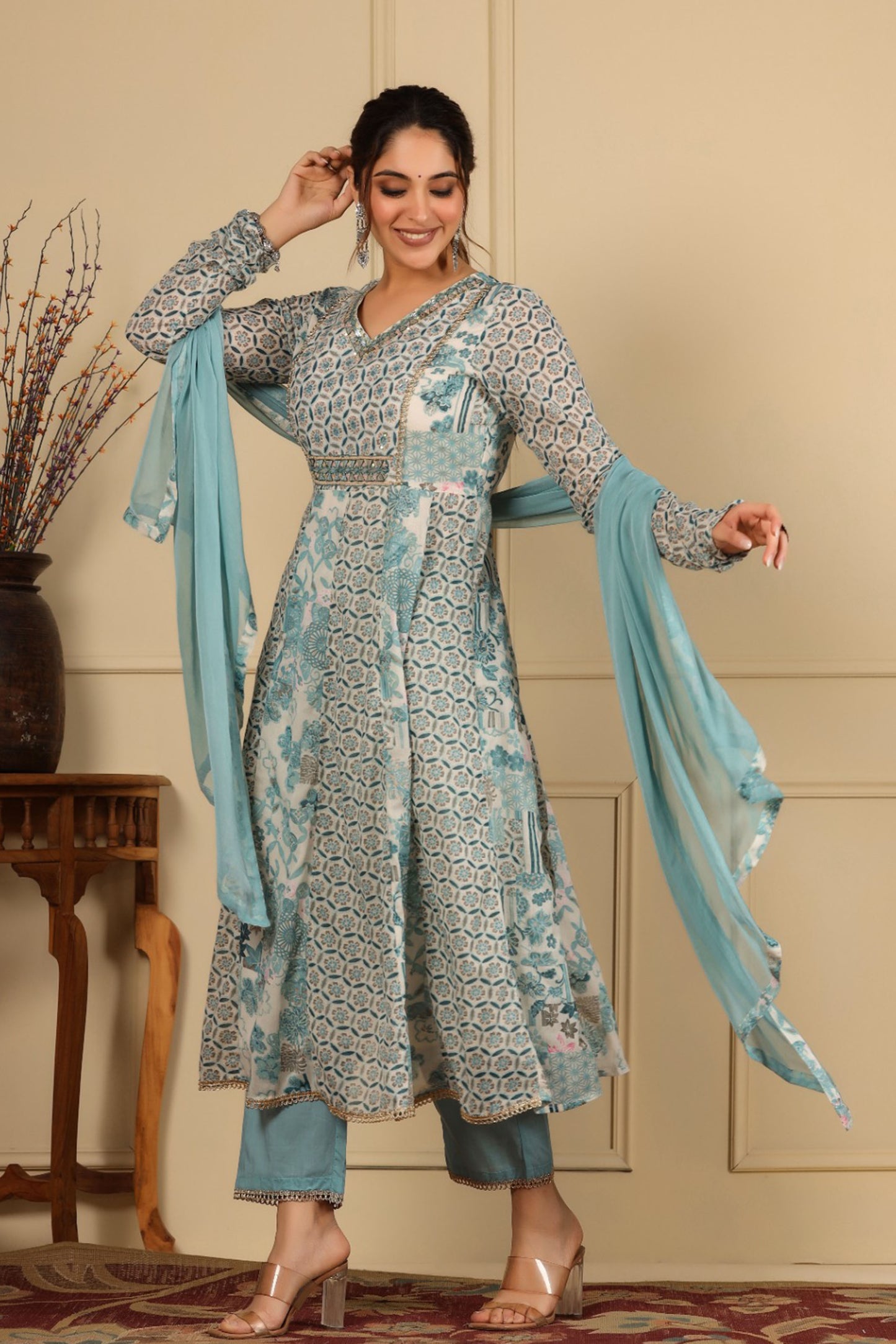 Cotton Anarkali Suits