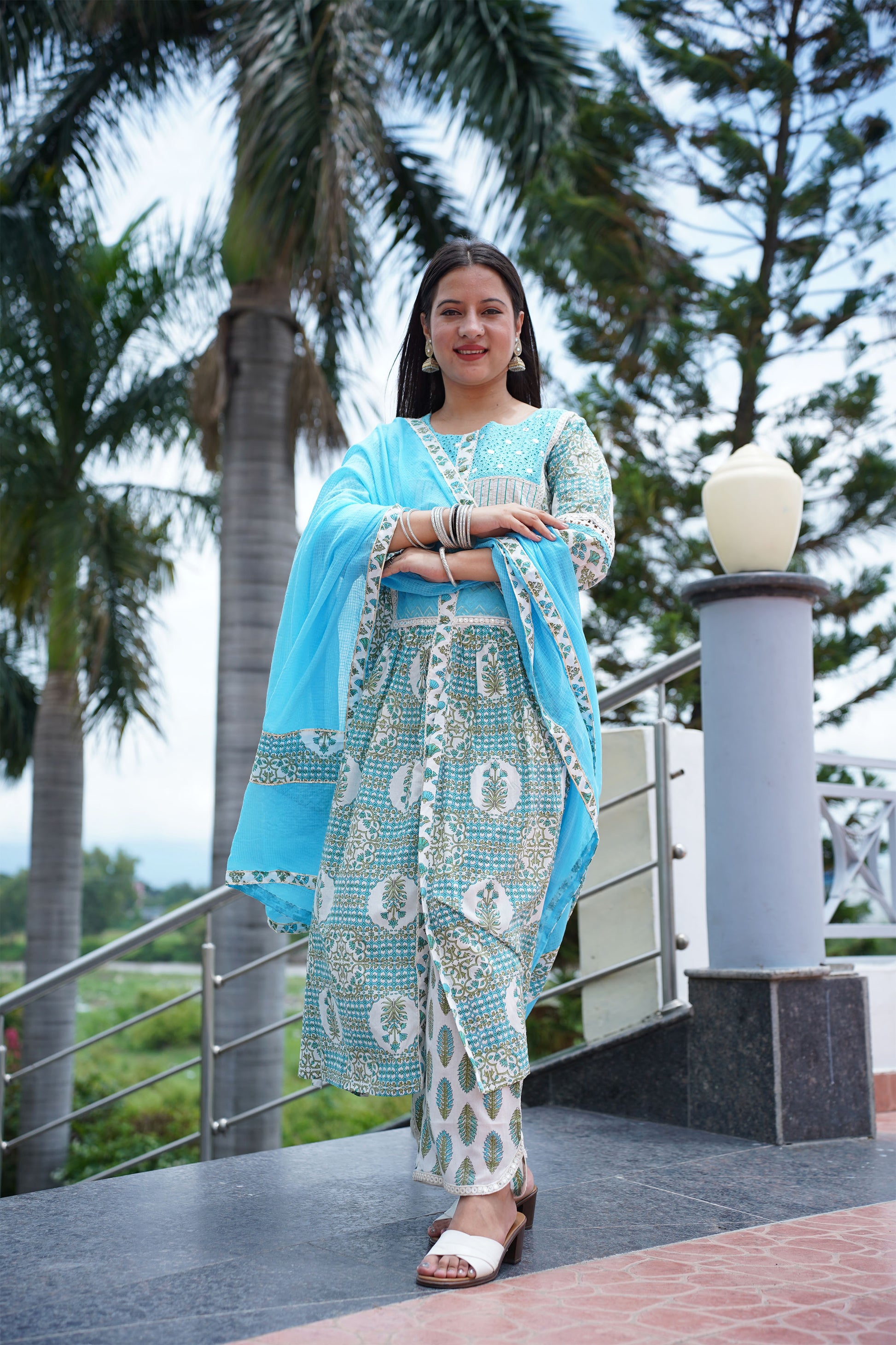 Kurti Set With Dupatta