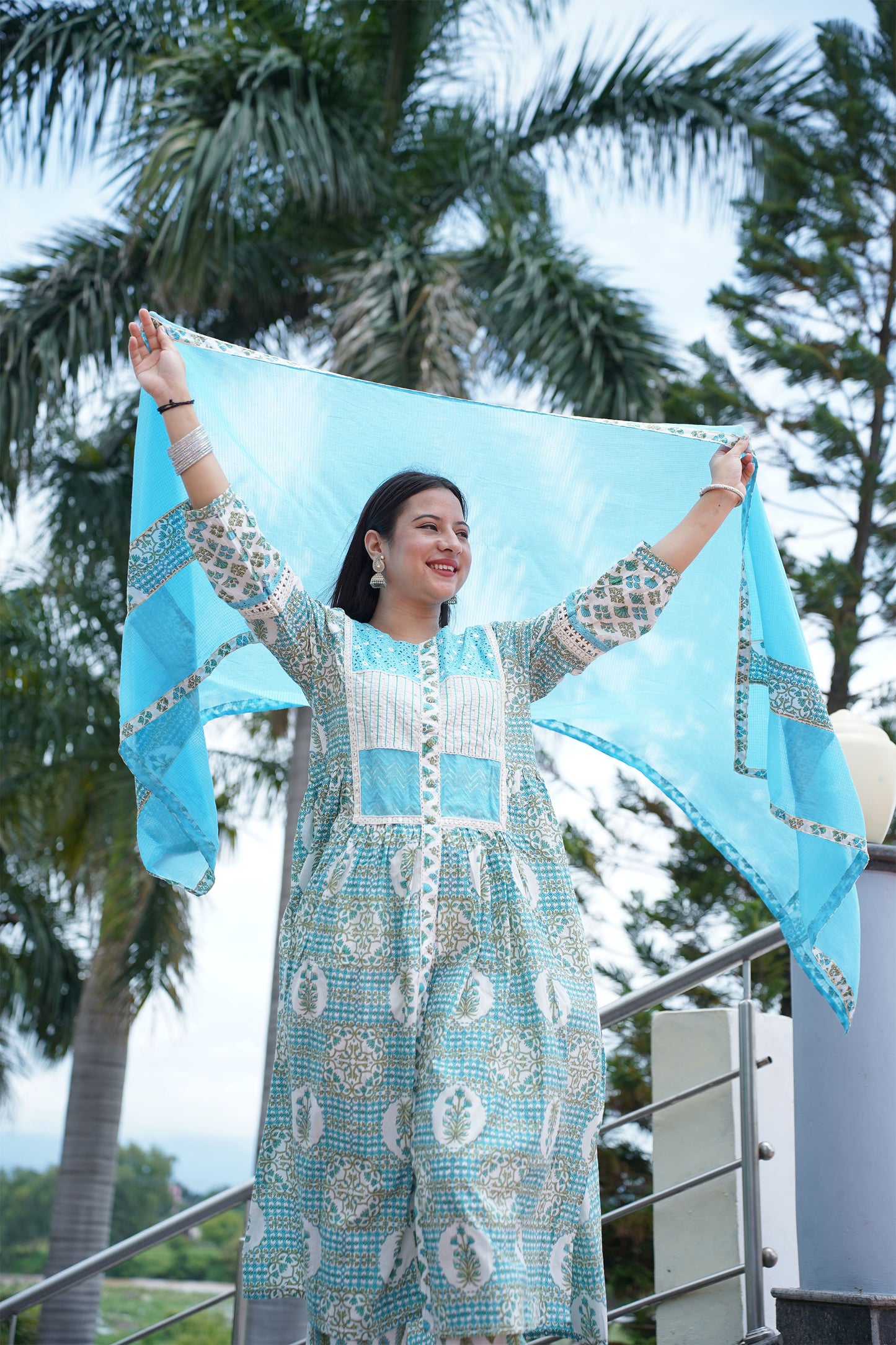 Kurti Set With Dupatta