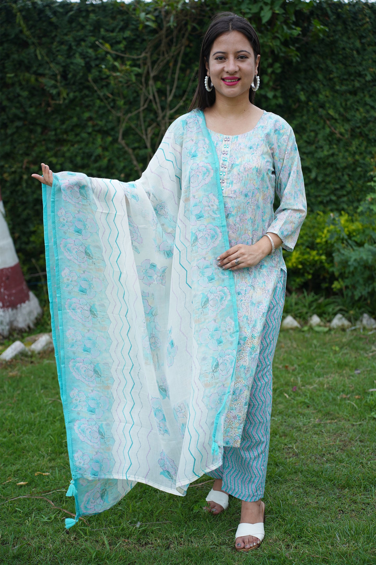 Suit Set With Dupatta