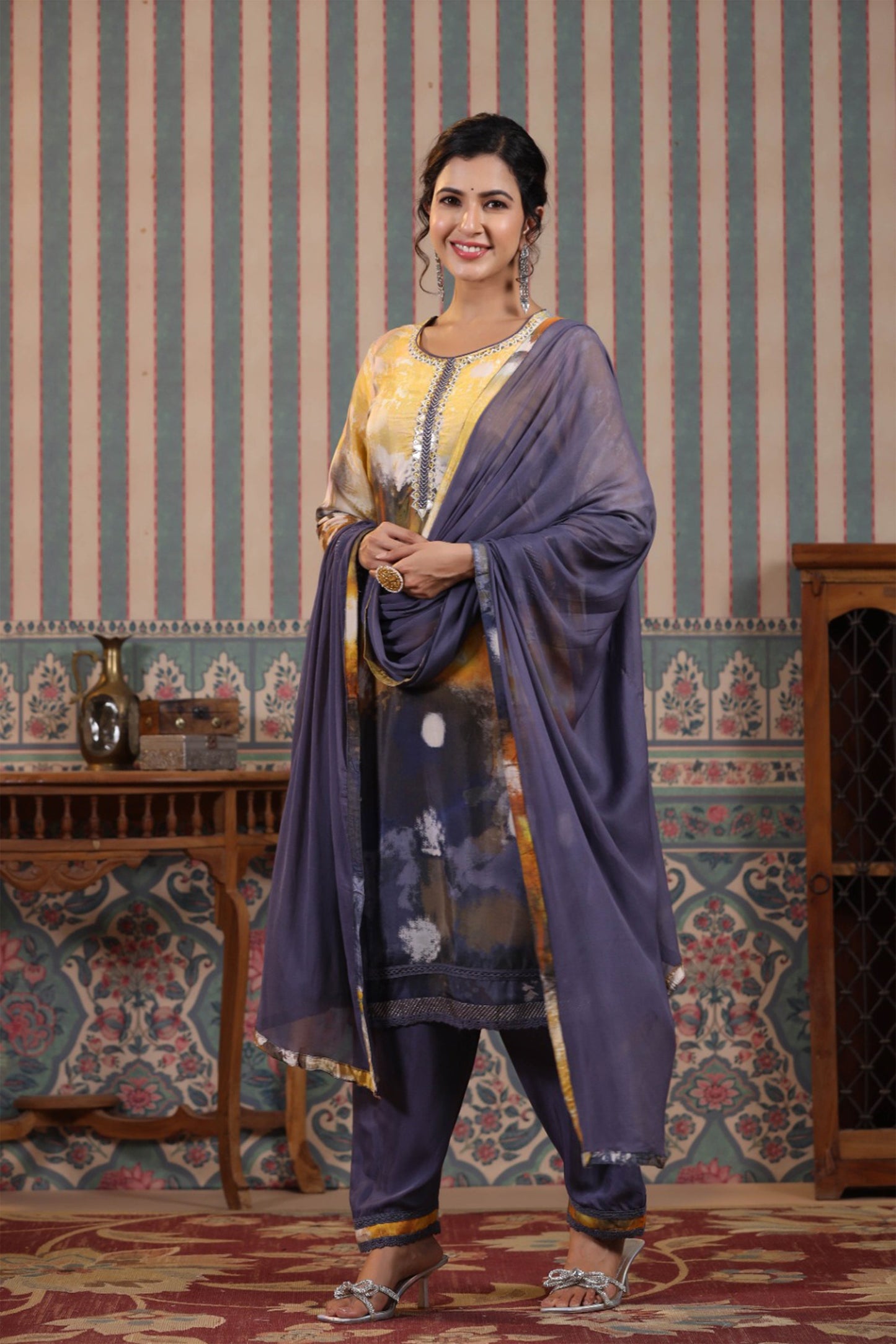 Sunshine Whisper Muslin Suit Set
