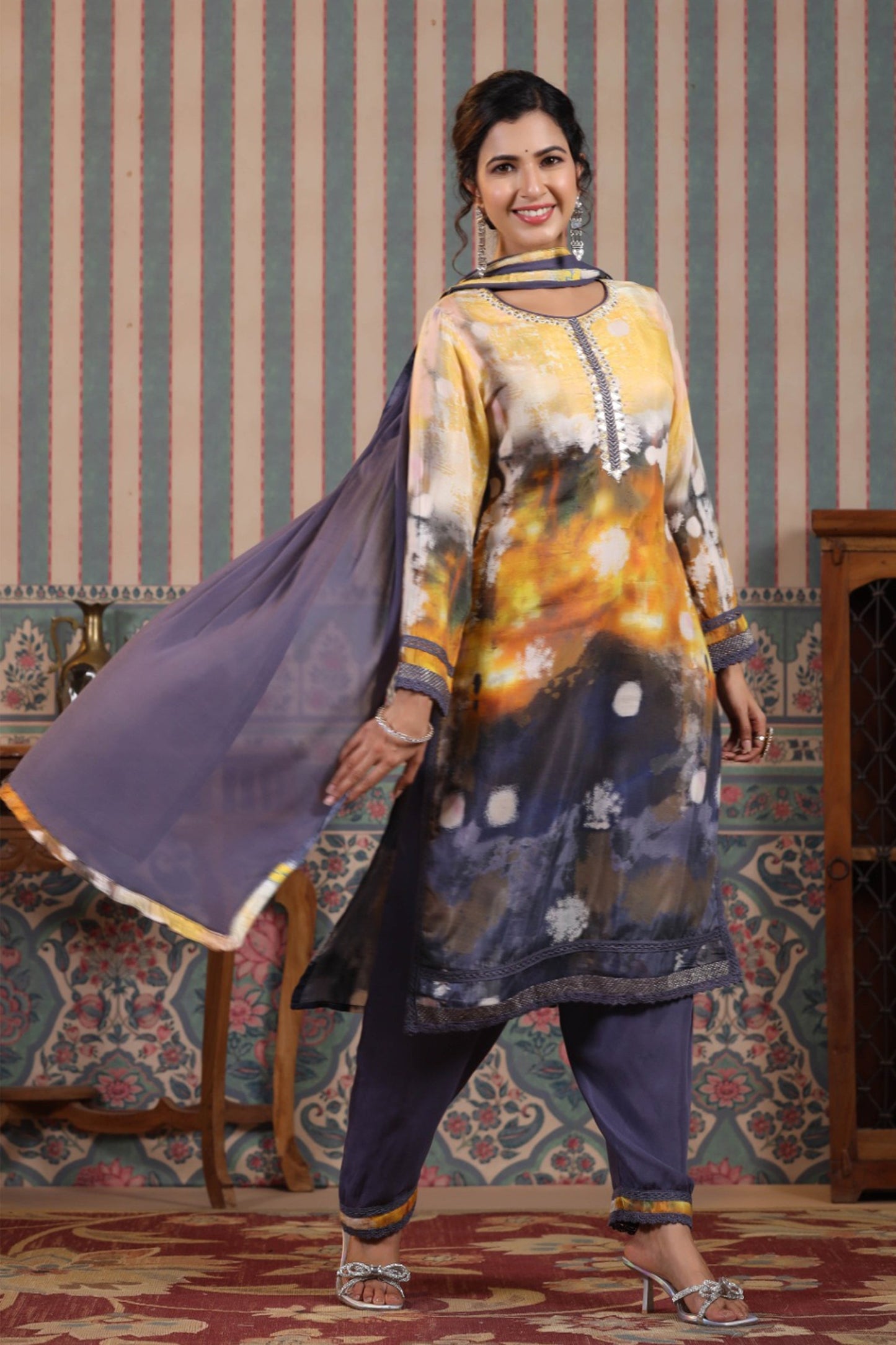 Sunshine Whisper Muslin Suit Set