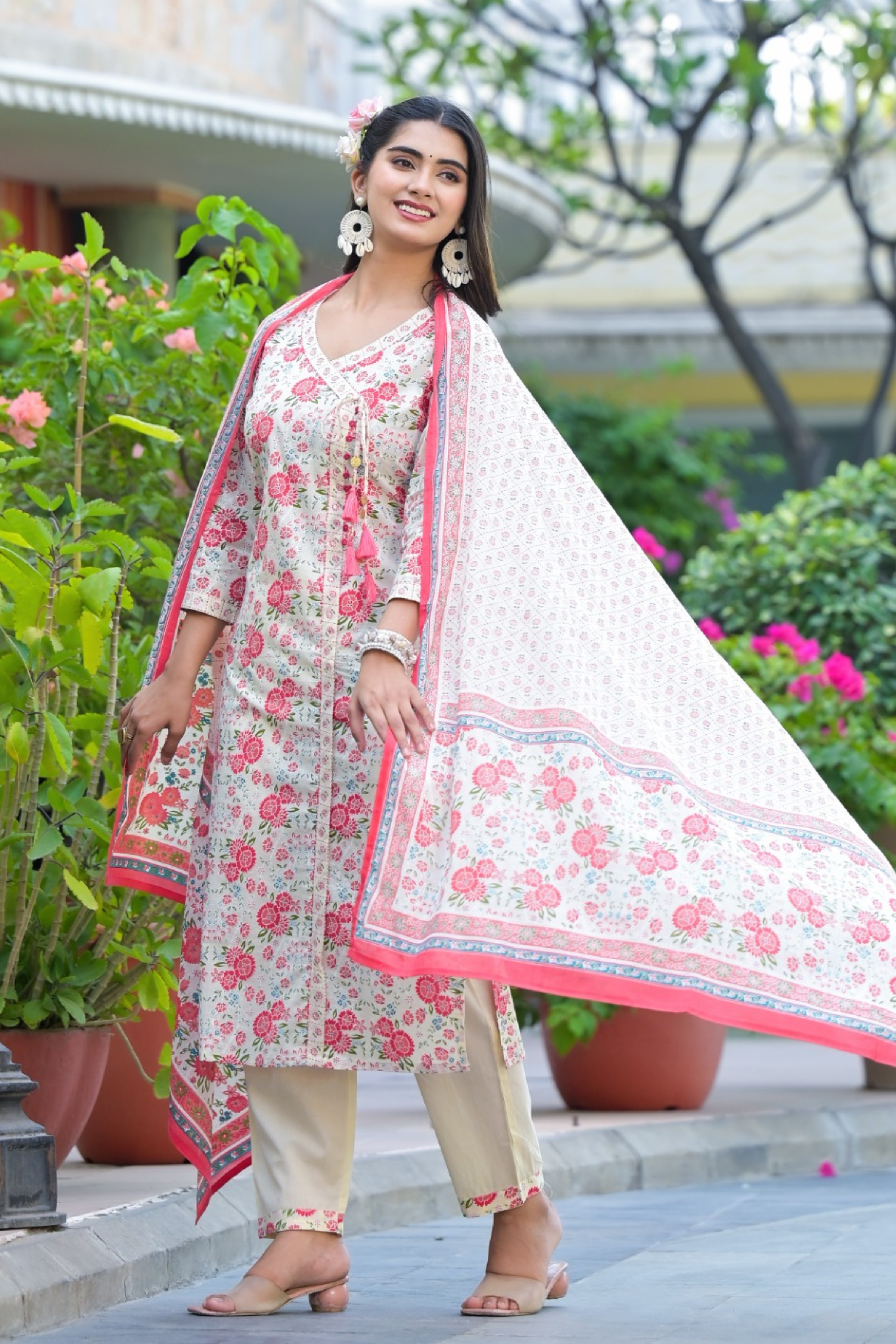 Cotton Printed Suit - Tisna