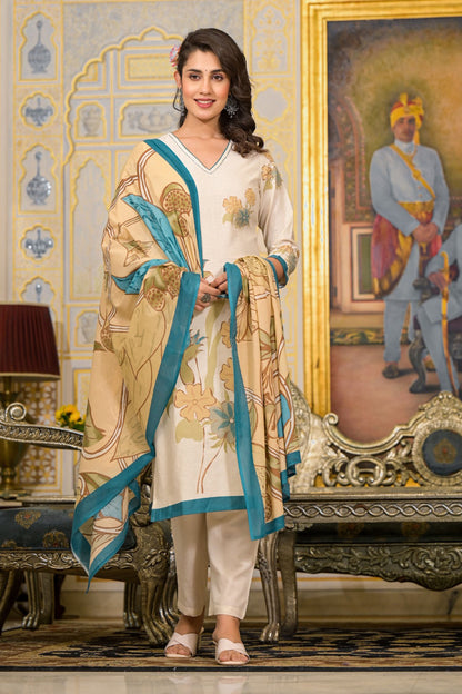Vanilla Grace Cotton Suit Set