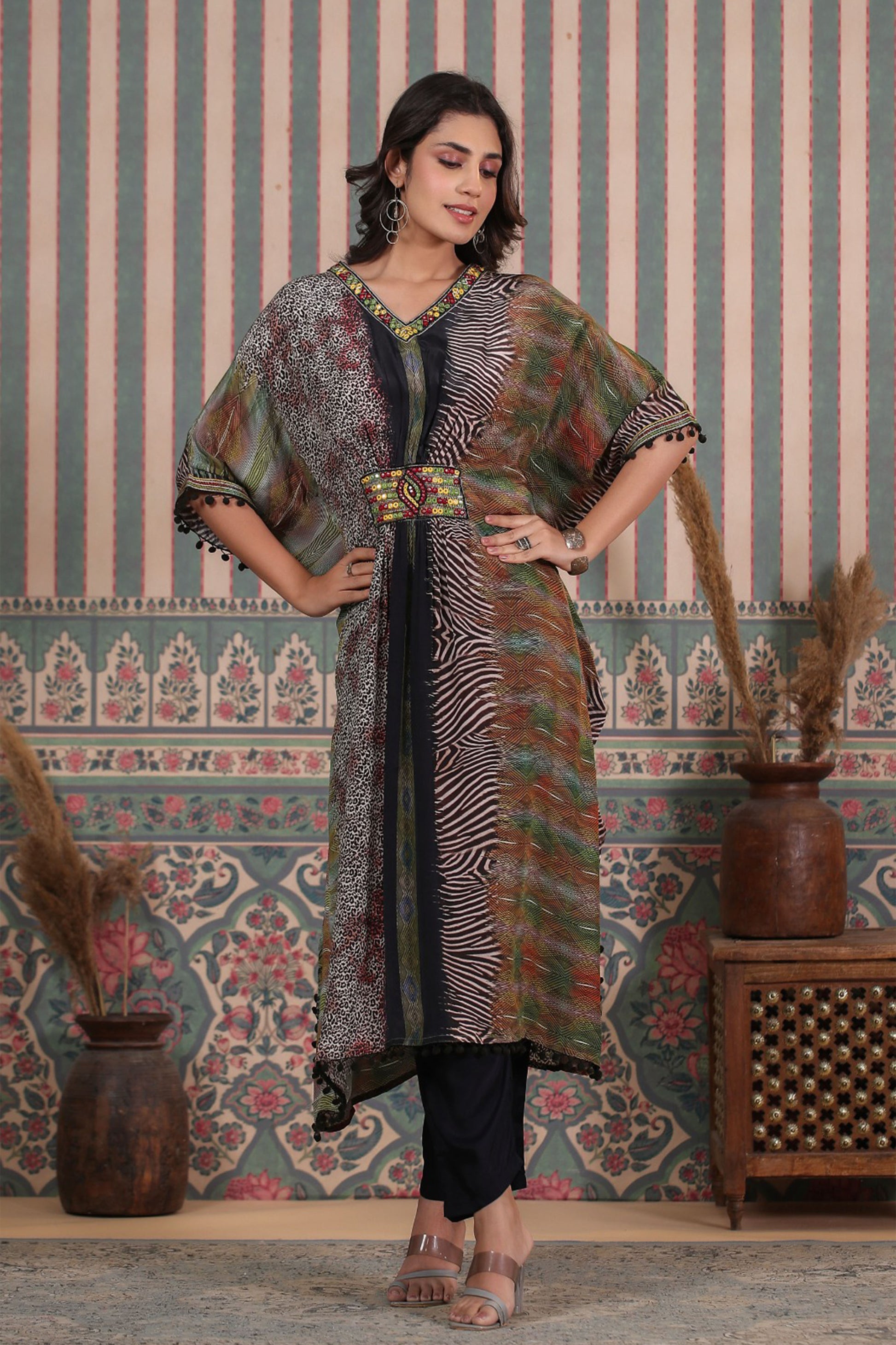 Kaftan Kurta Set