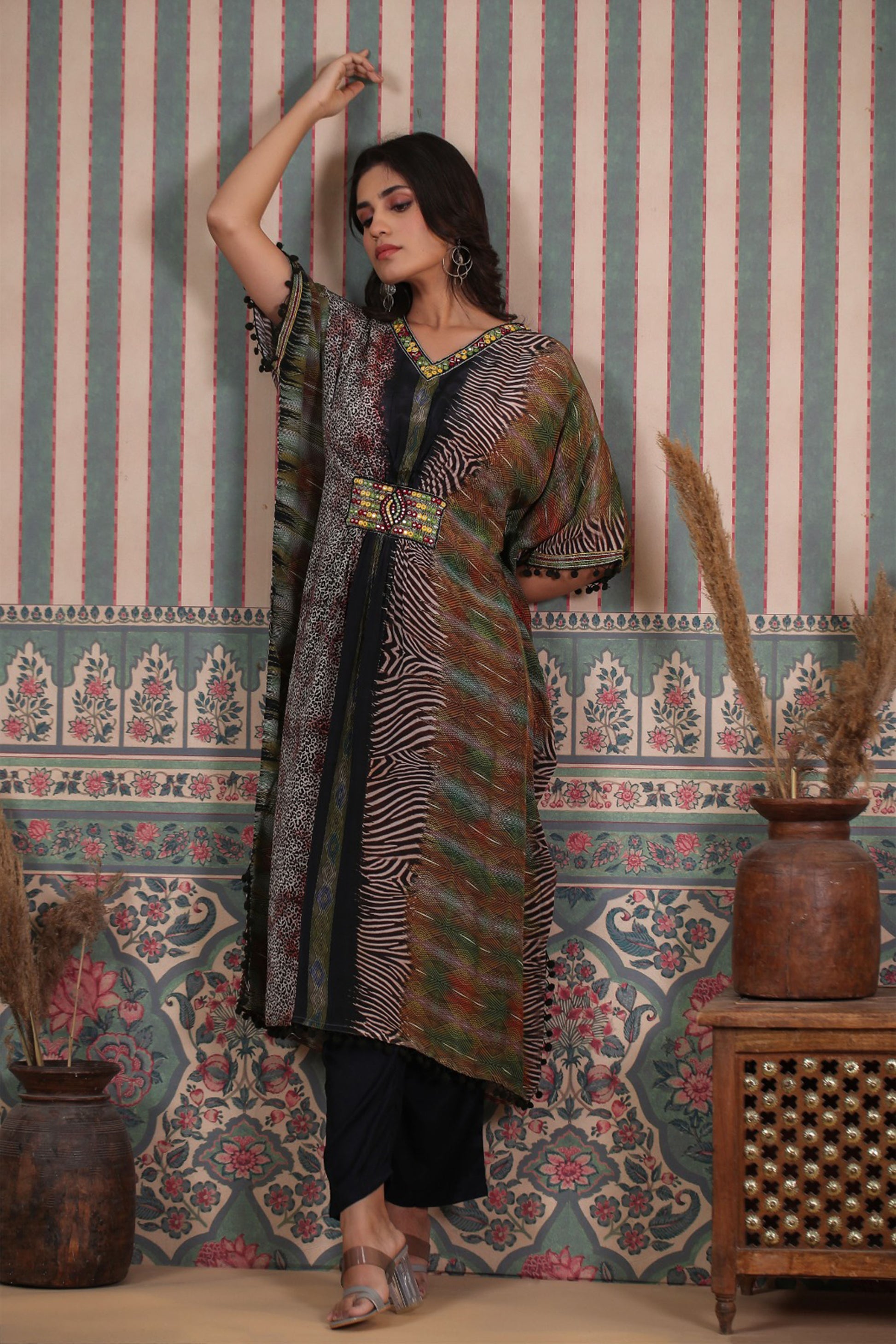 Kaftan Kurta Set