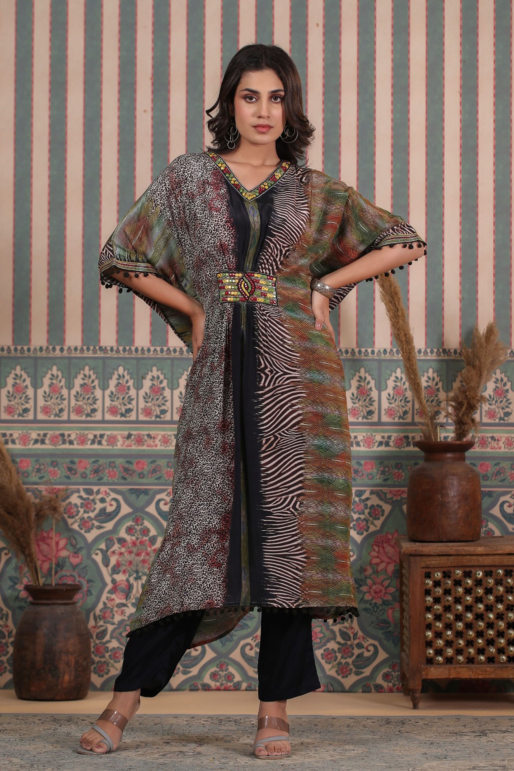 Kaftan Kurta Set