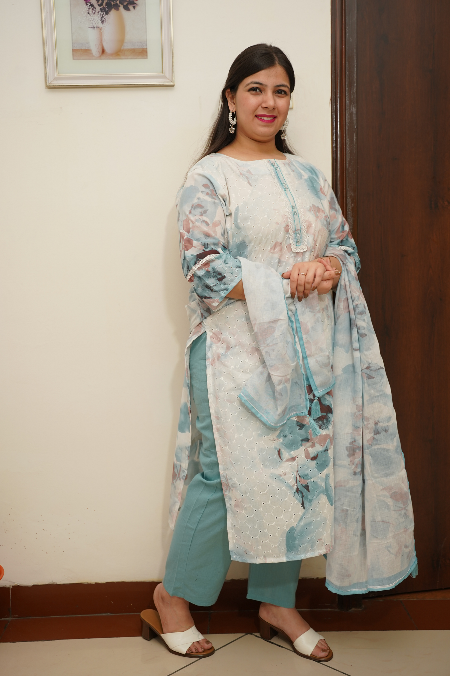 Cotton Kurta Sets With Dupatta