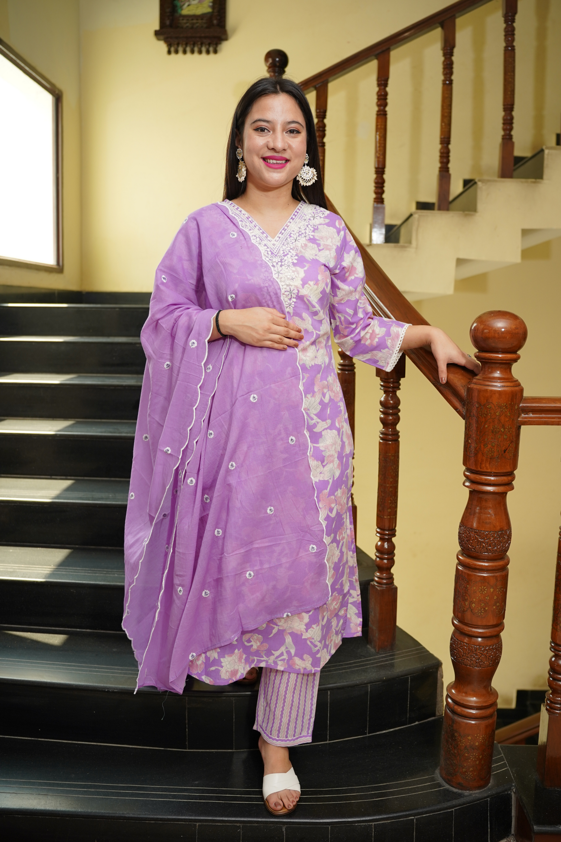 Cotton Kurta Sets With Dupatta