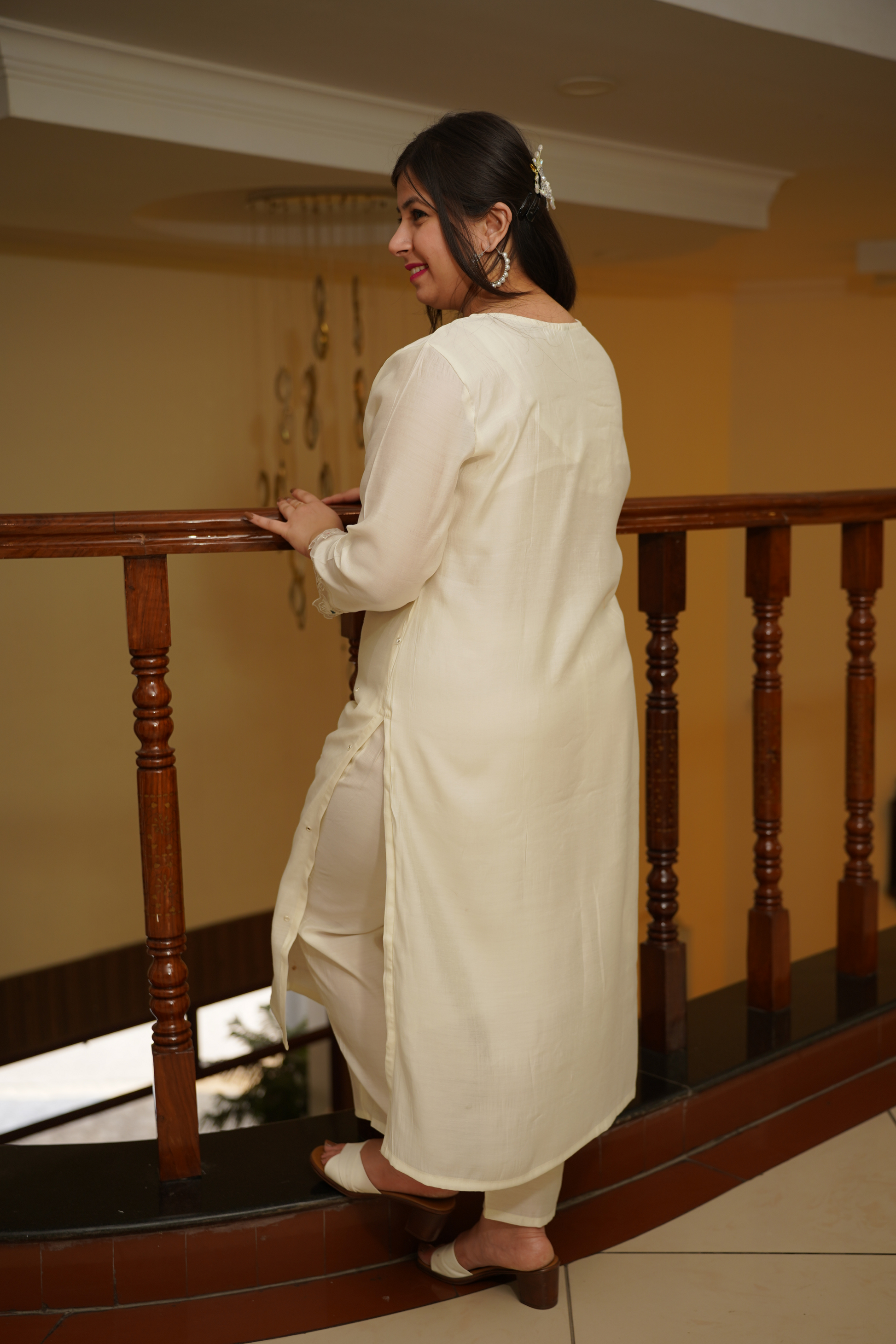 Kurti Pant Set With Dupatta