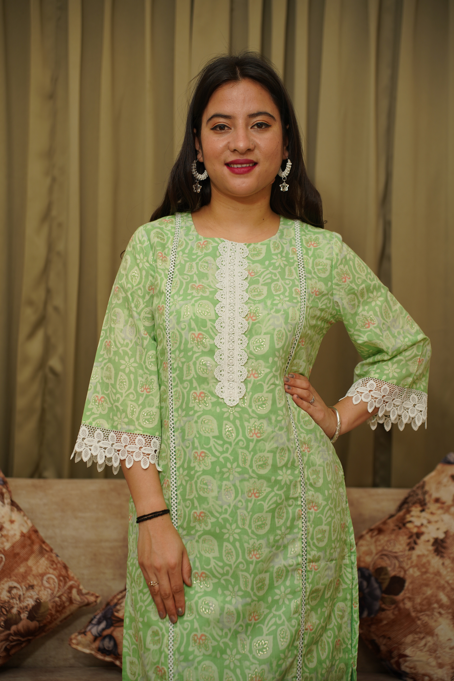 Cotton Kurta Sets With Dupatta