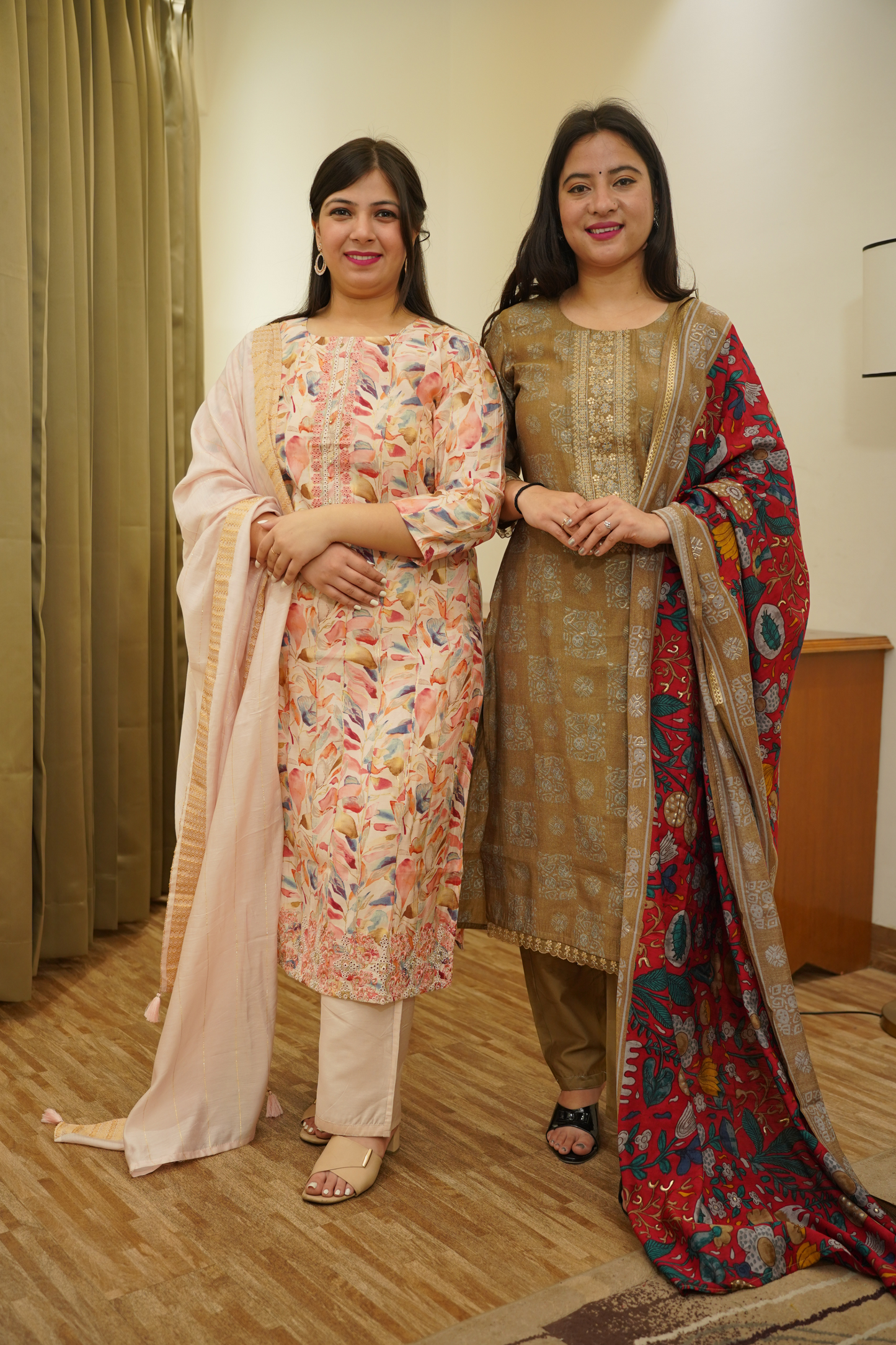 Floral Print Kurta Set