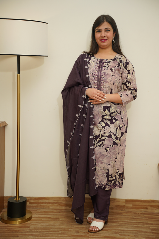 Cotton Kurta Sets With Dupatta