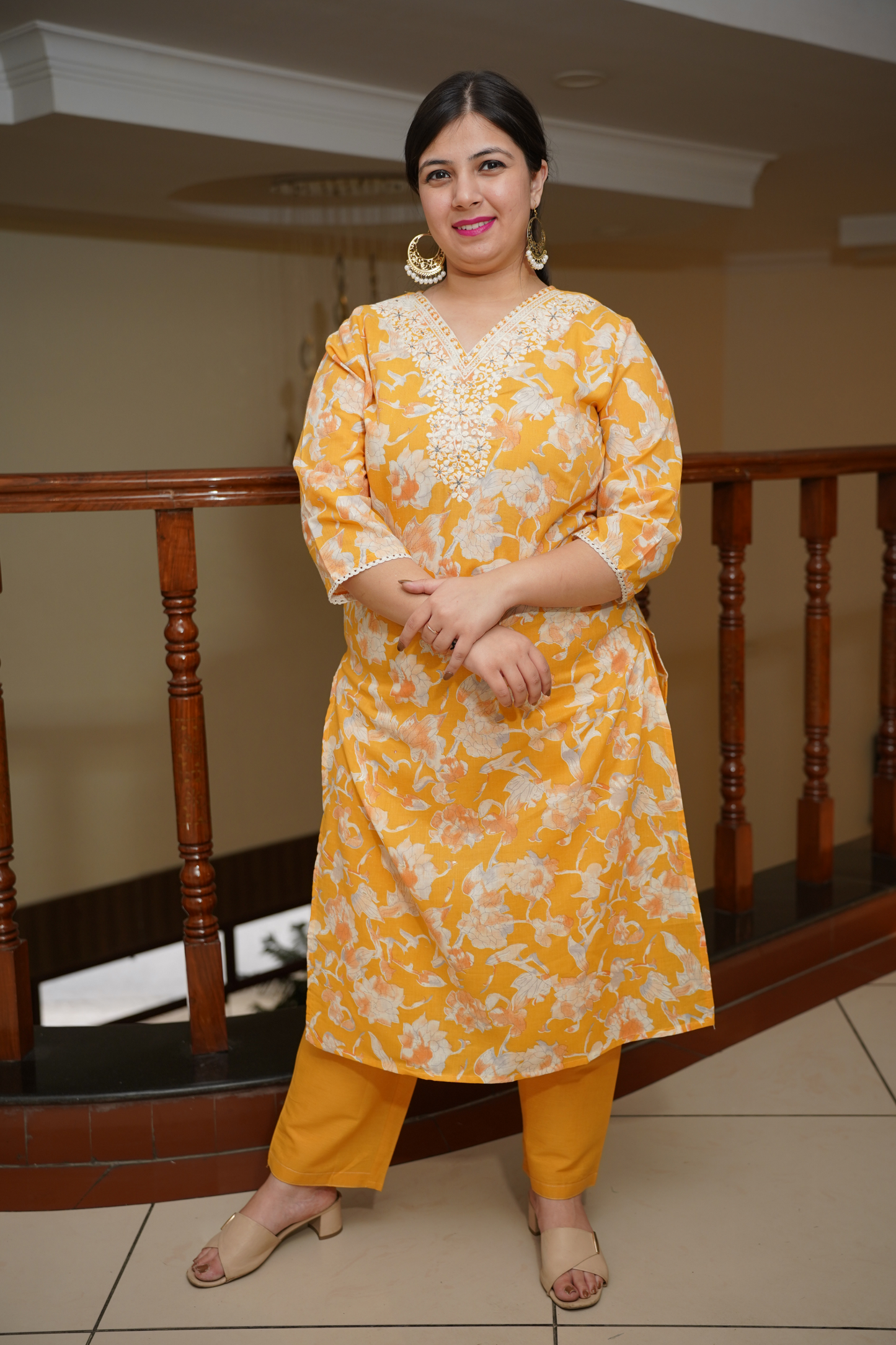 Cotton Kurta Sets With Dupatta