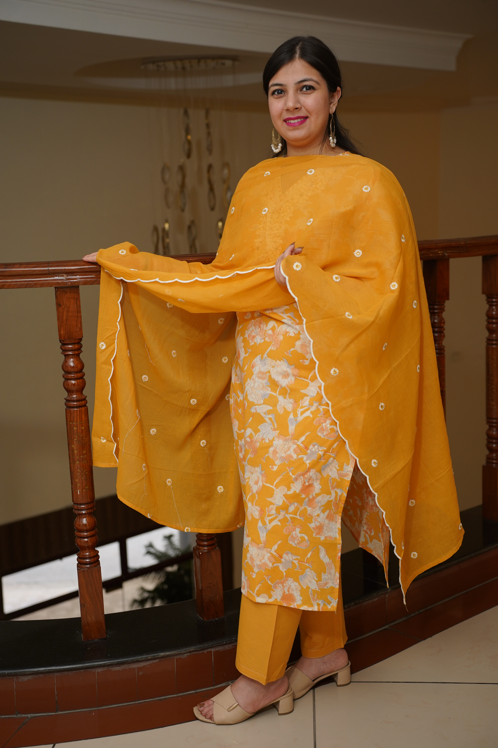 Cotton Kurta Sets With Dupatta