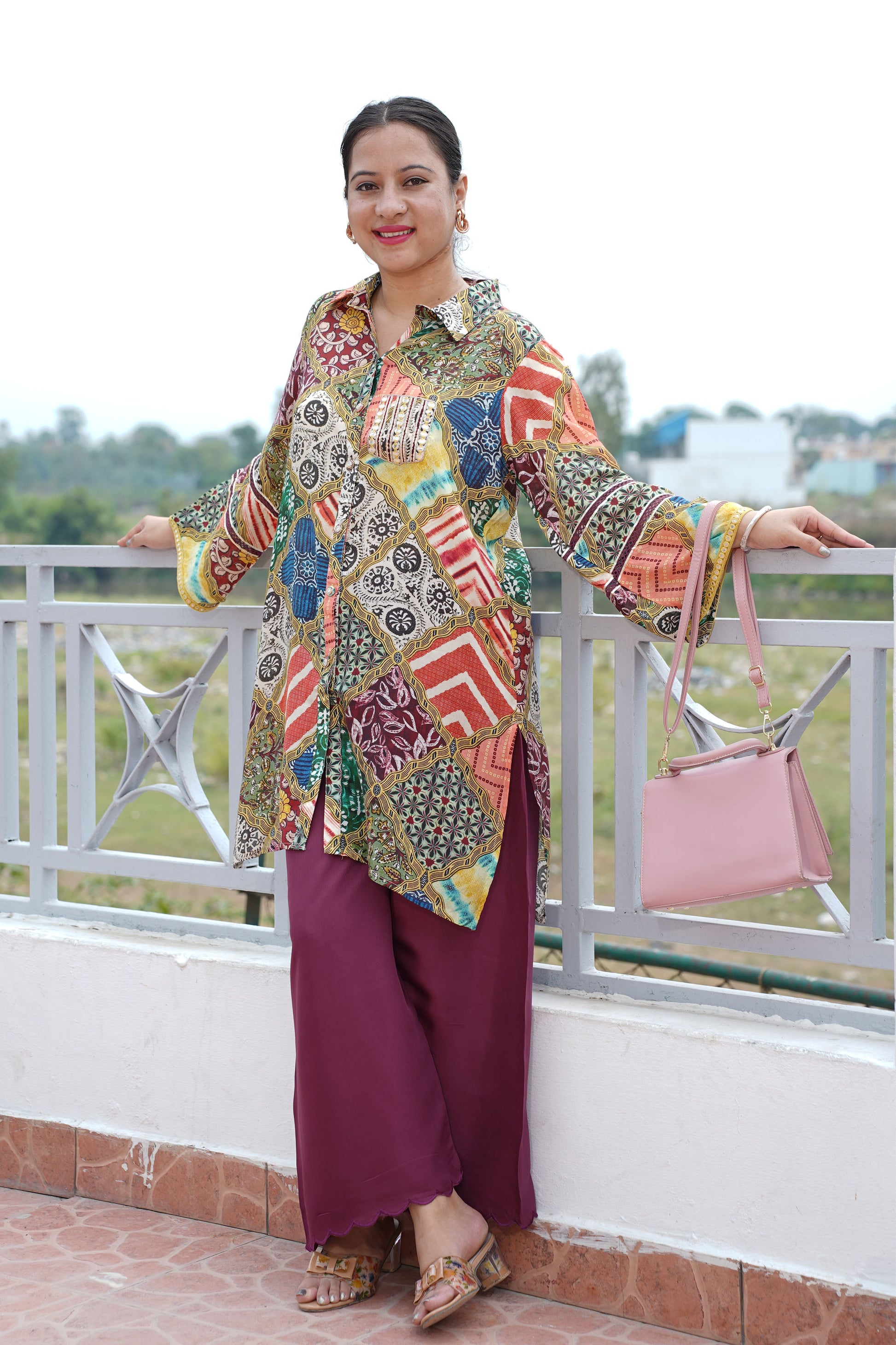 Printed Co ord Set