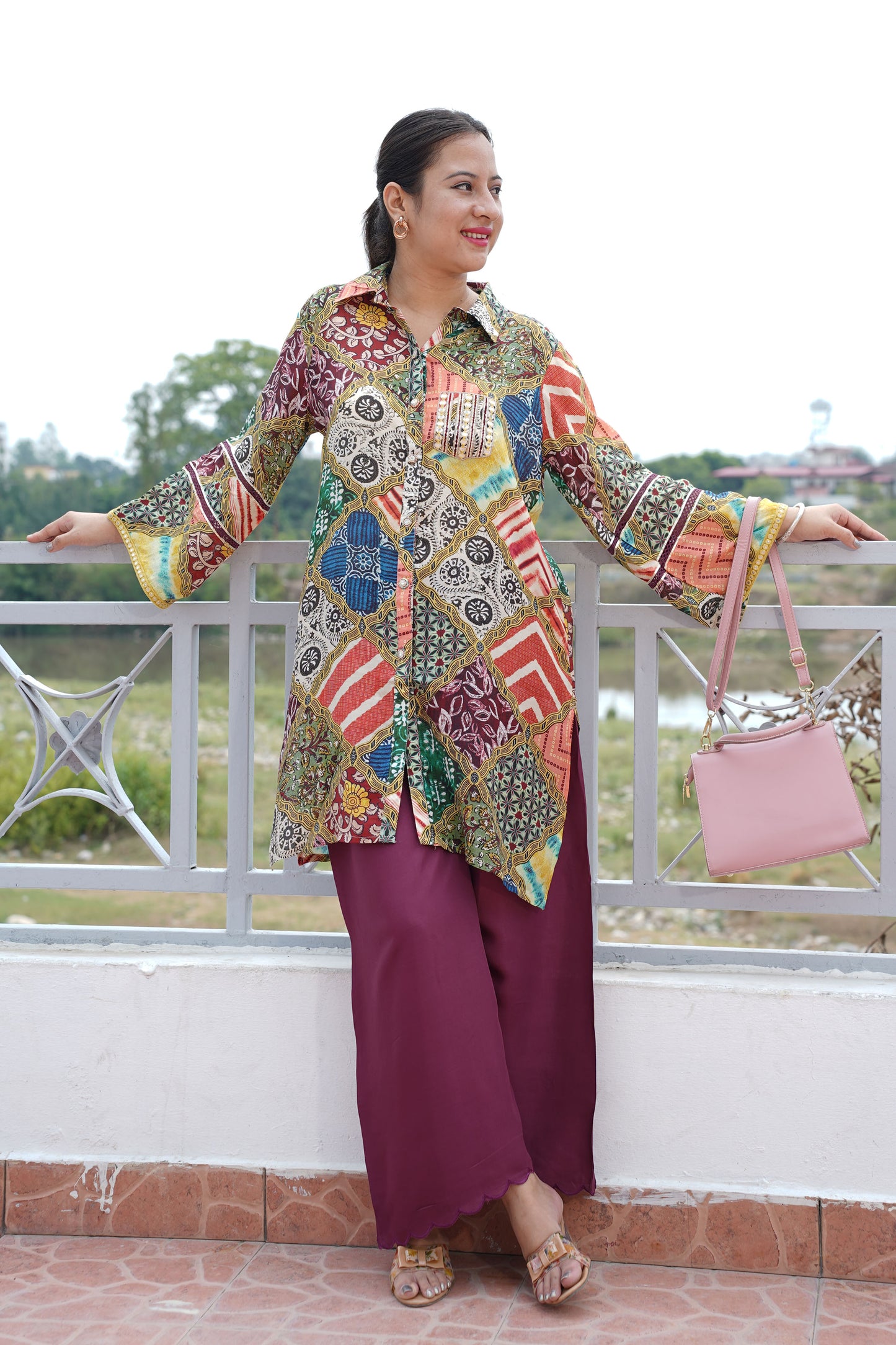 Printed Co ord Set